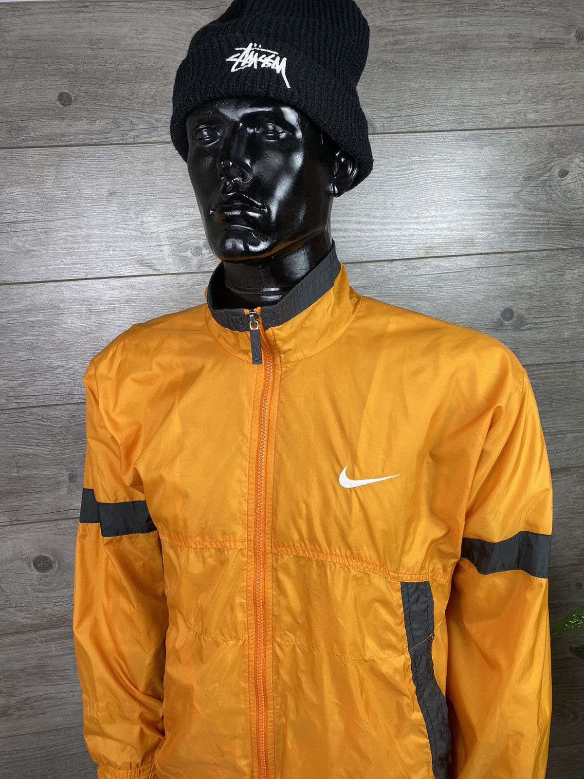 Nike Lightweight Nike Swoosh Vintage Big Logo Jacket Size US S / EU 44-46 / 1 - 4 Thumbnail