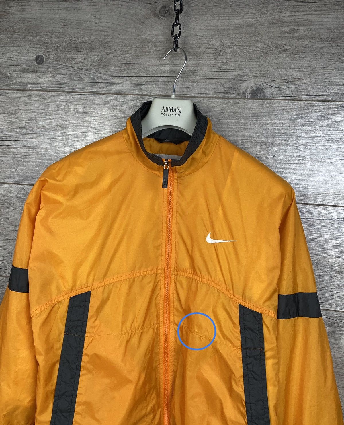 Nike Lightweight Nike Swoosh Vintage Big Logo Jacket Size US S / EU 44-46 / 1 - 19 Thumbnail