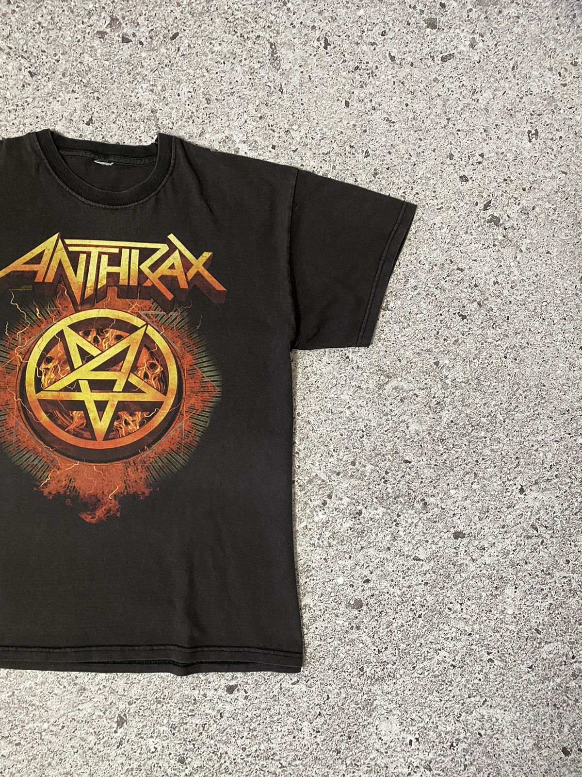 Band Tees × Vintage Vintage 2013 Anthrax Band Tee Shirt Size US L / EU 52-54 / 3 - 4 Thumbnail