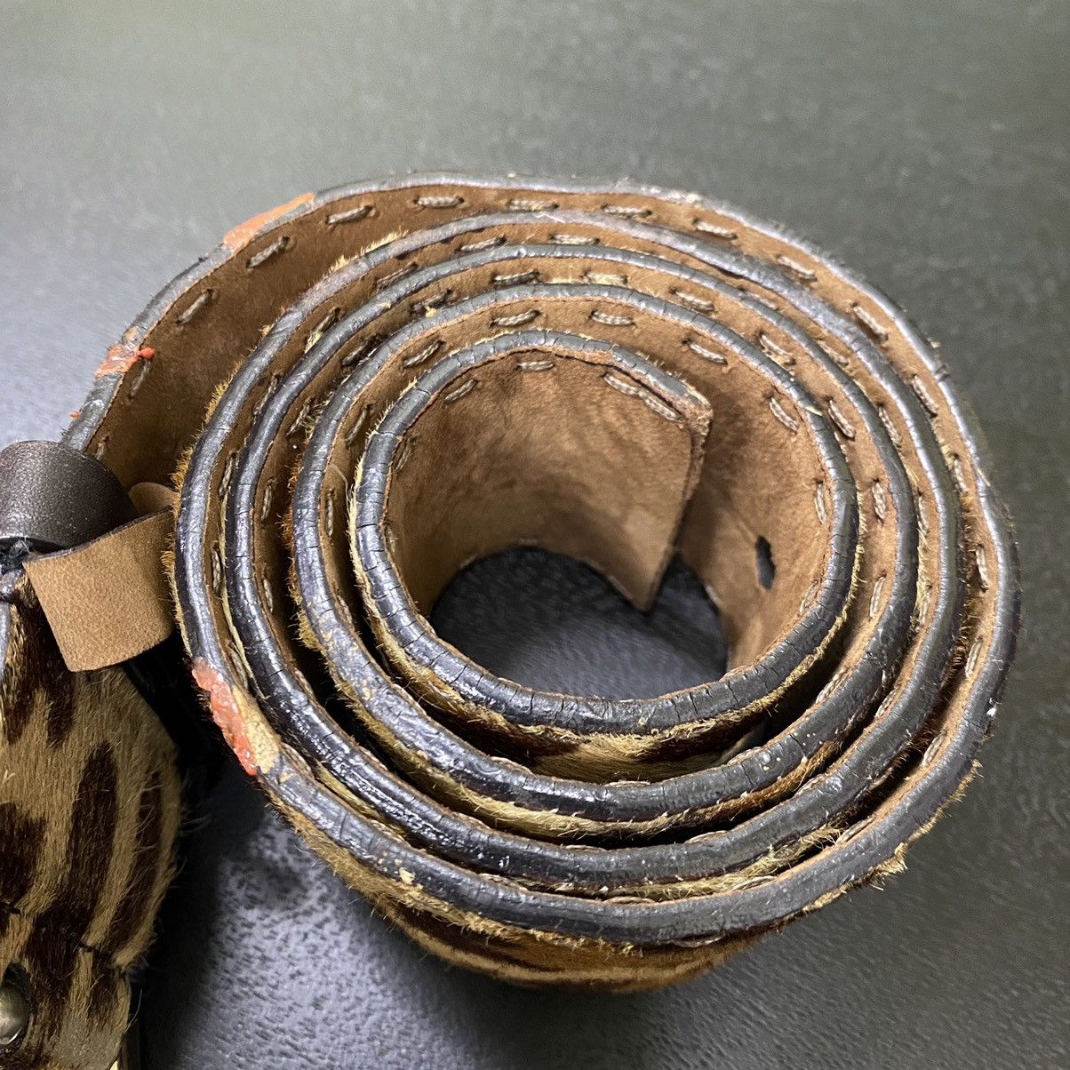 Prada Prada Leopard Belt | Grailed
