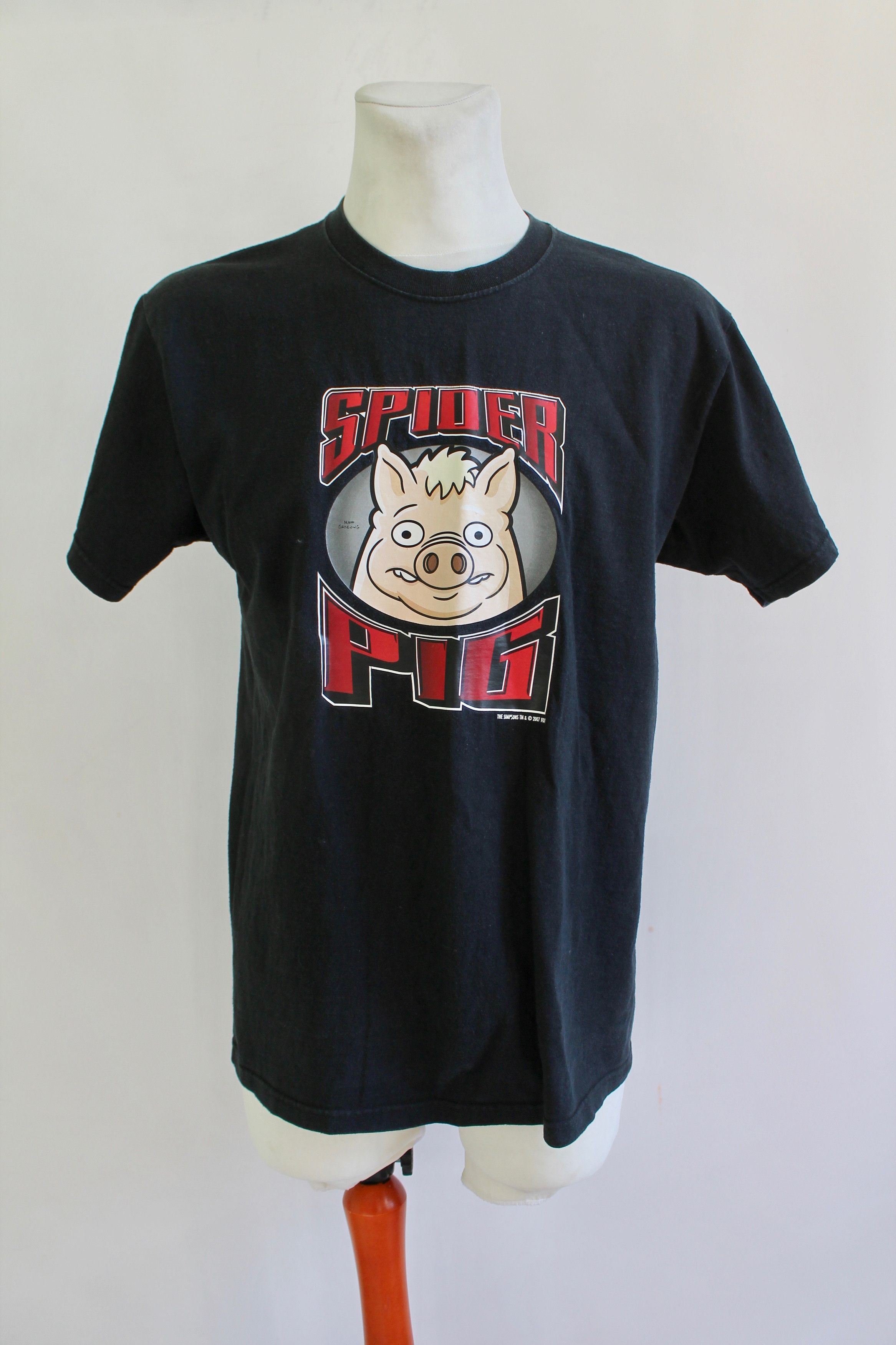 The Simpsons 2007 The Simpsons Spider Pig Movie T shirt Heavy Cotton Size US L / EU 52-54 / 3 - 8 Thumbnail