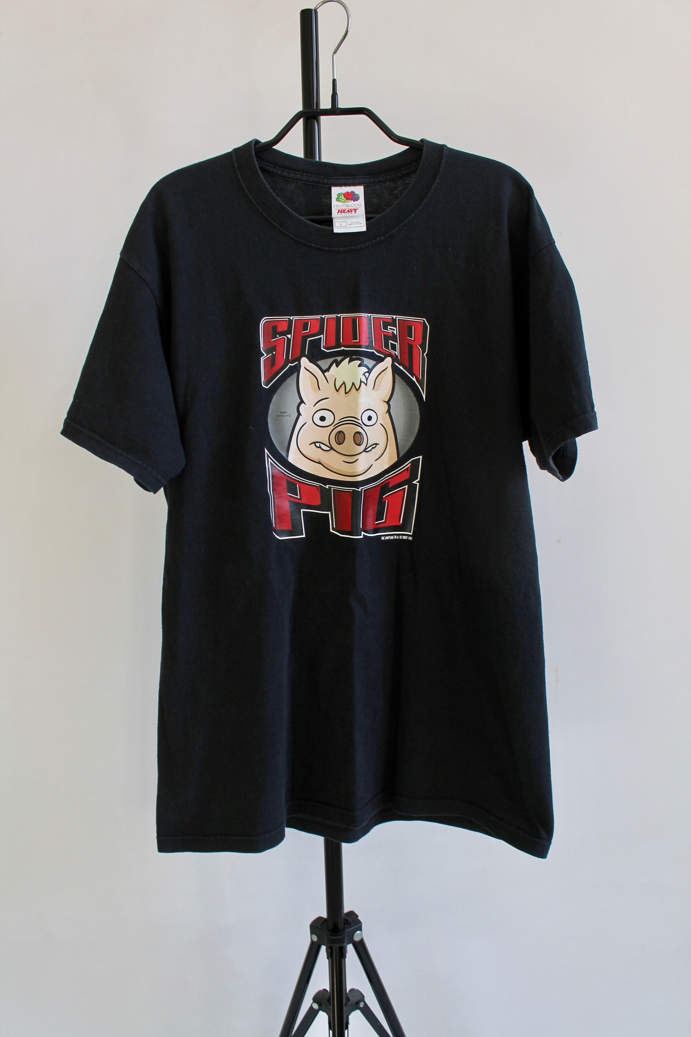 The Simpsons 2007 The Simpsons Spider Pig Movie T shirt Heavy Cotton Size US L / EU 52-54 / 3 - 1 Thumbnail