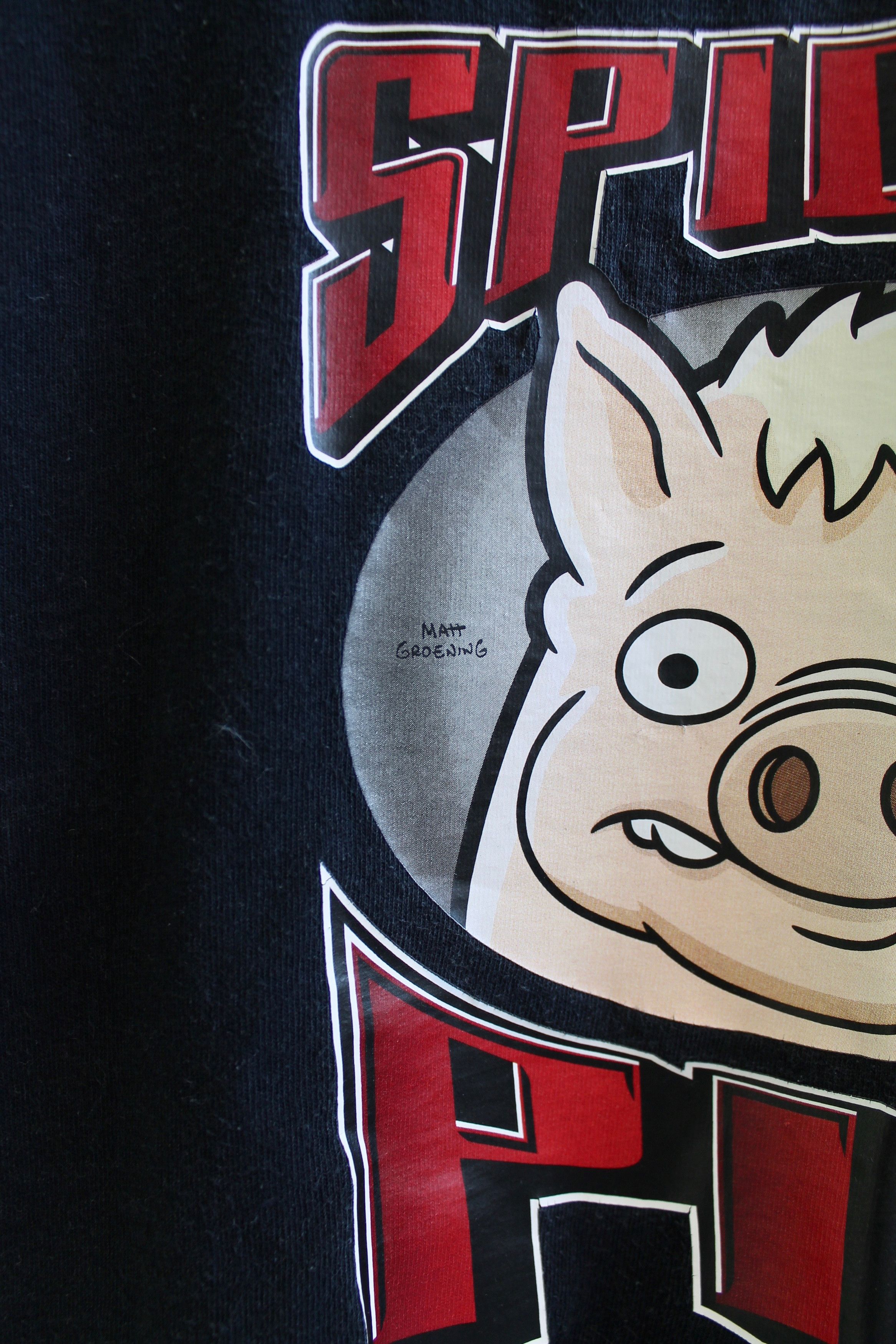 The Simpsons 2007 The Simpsons Spider Pig Movie T shirt Heavy Cotton Size US L / EU 52-54 / 3 - 3 Thumbnail