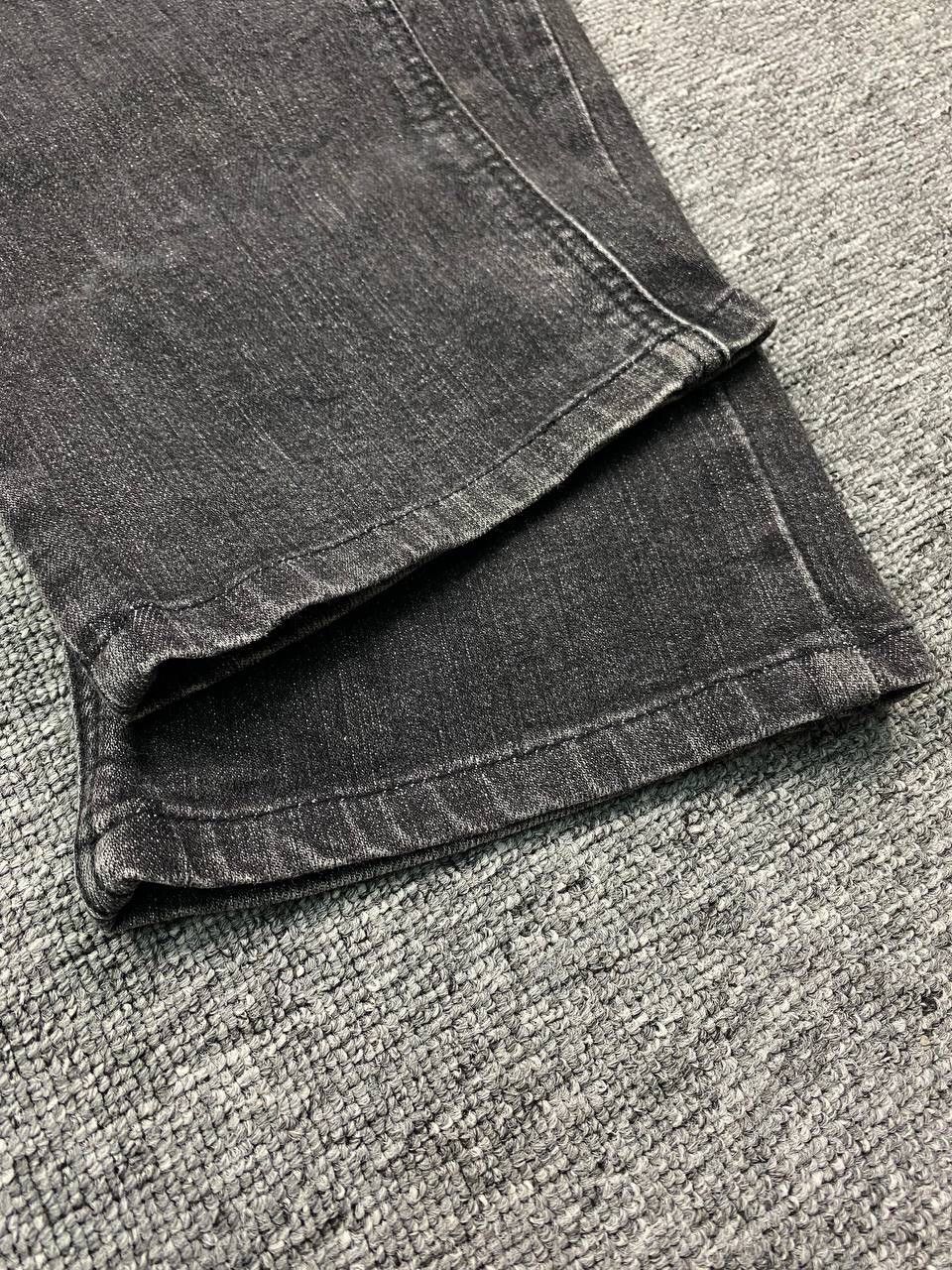 Edwin × Vintage Vintage Edwin Faded Wash Black Denim Jeans Size US 32 / EU 48 - 6 Thumbnail