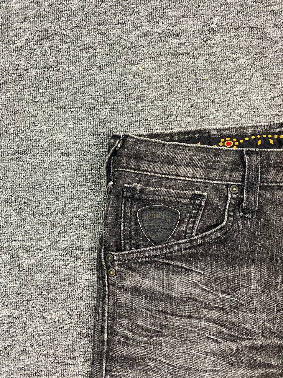 Edwin × Vintage Vintage Edwin Faded Wash Black Denim Jeans Size US 32 / EU 48 - 5 Thumbnail