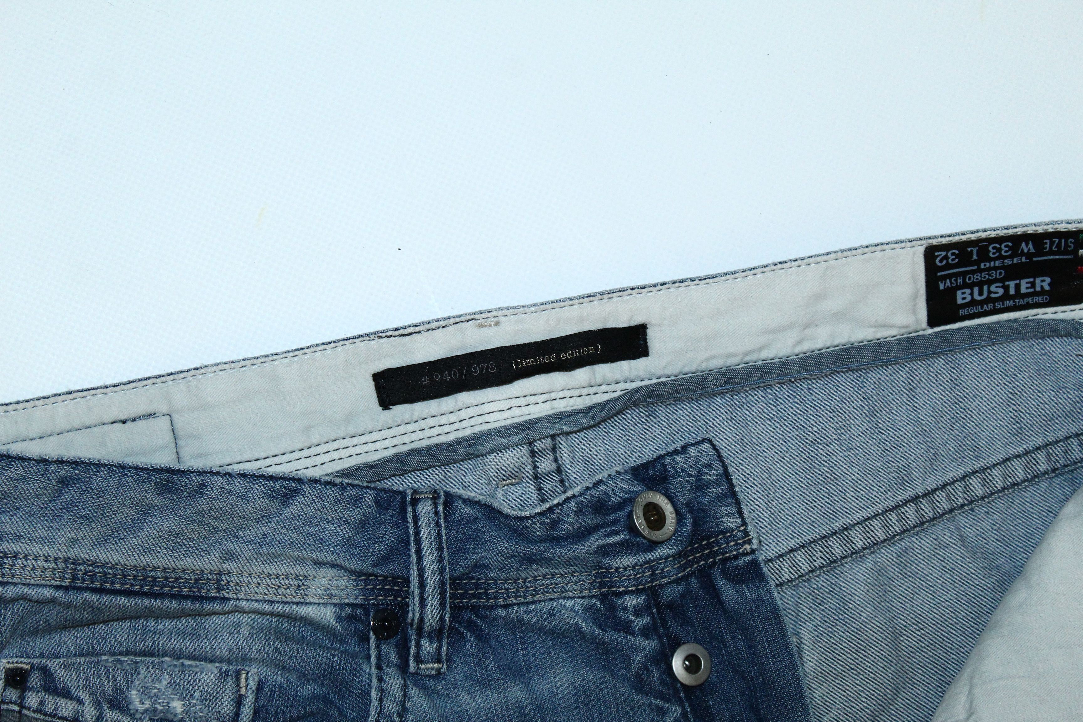 Diesel 💥GRAIL💥 Diesel Buster 0853D Limited Edition #940/978 Jean Size US 34 / EU 50 - 3 Thumbnail