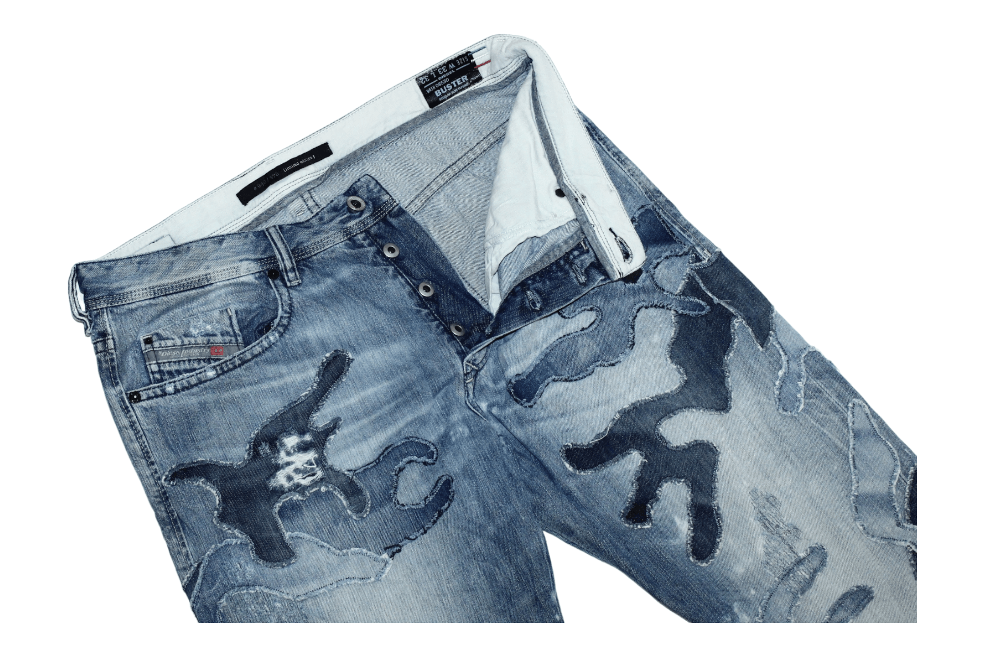 Diesel 💥GRAIL💥 Diesel Buster 0853D Limited Edition #940/978 Jean Size US 34 / EU 50 - 2 Thumbnail