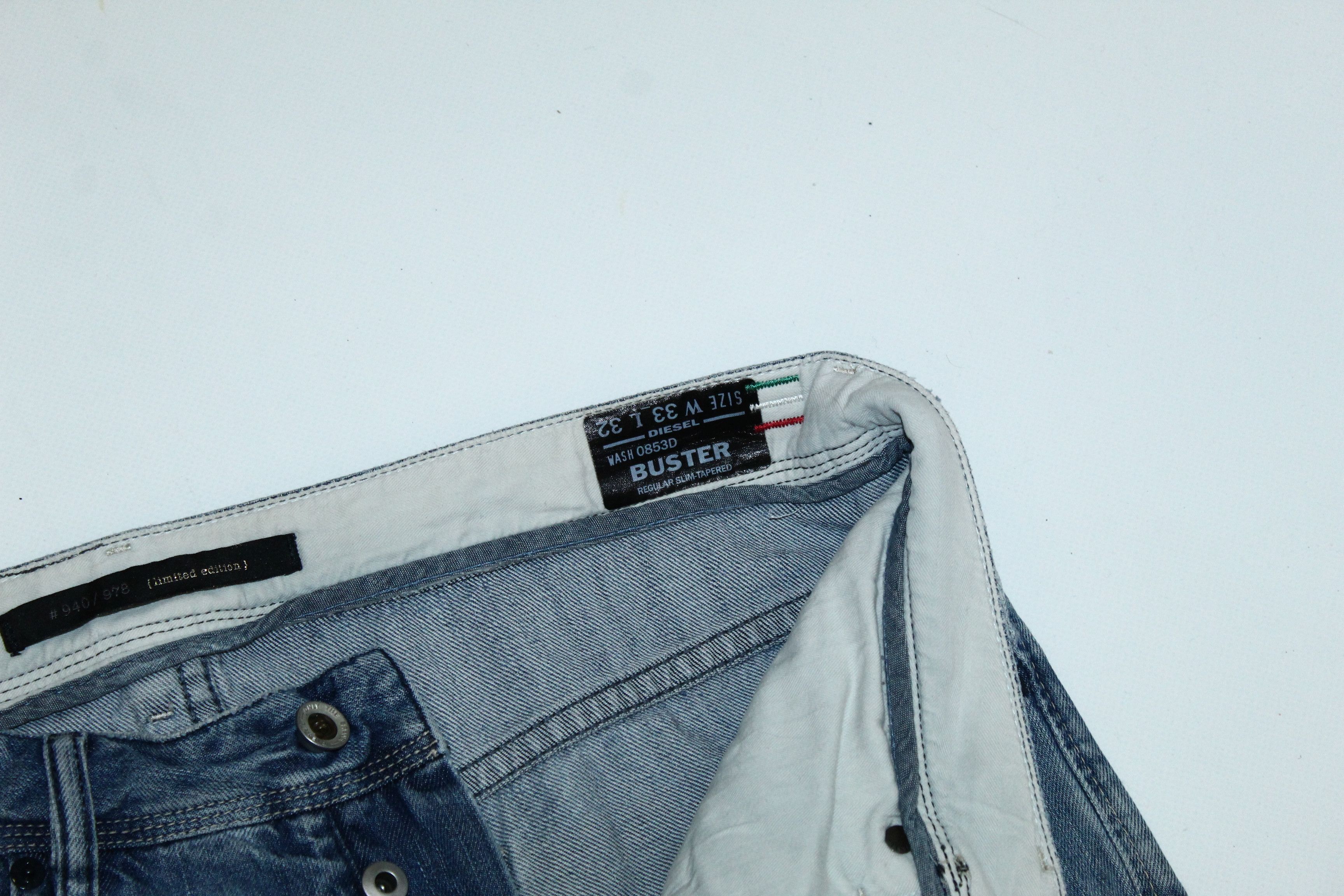 Diesel 💥GRAIL💥 Diesel Buster 0853D Limited Edition #940/978 Jean Size US 34 / EU 50 - 9 Thumbnail