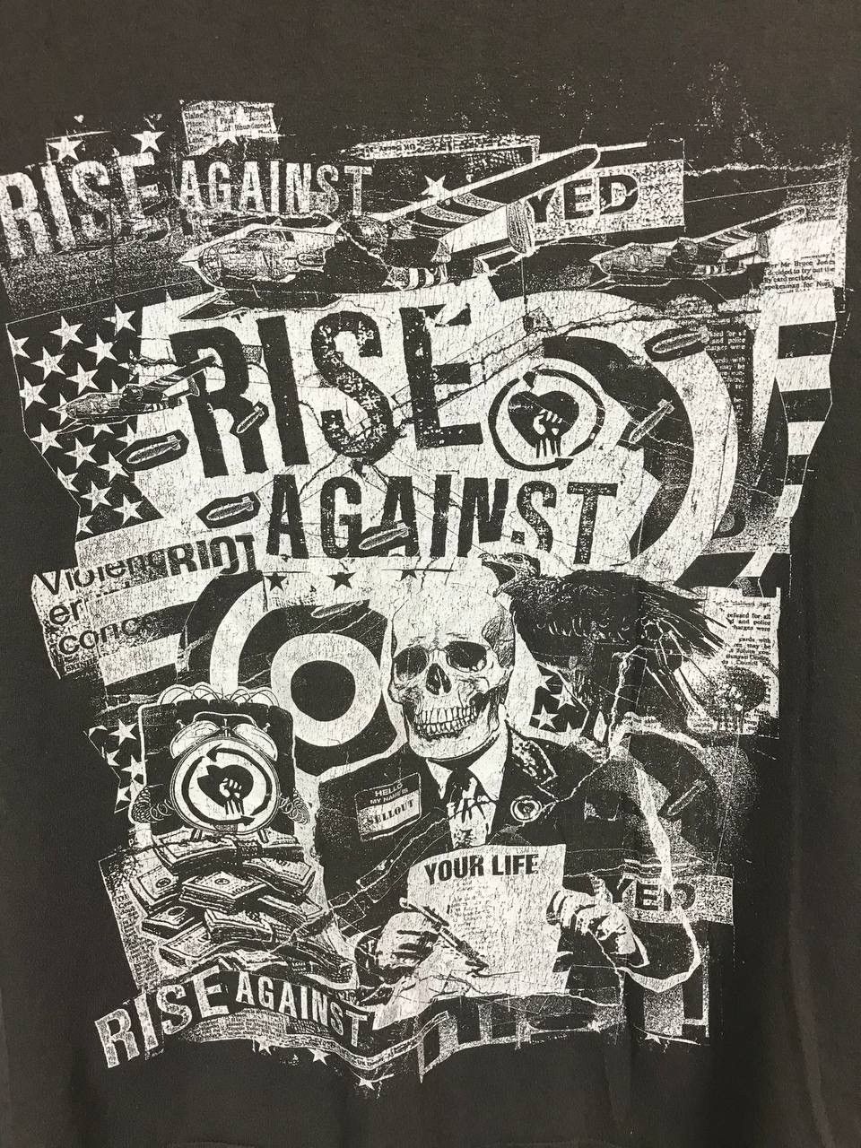 Band Tees Rise Against the machine vintage rock band tee Size US L / EU 52-54 / 3 - 3 Thumbnail