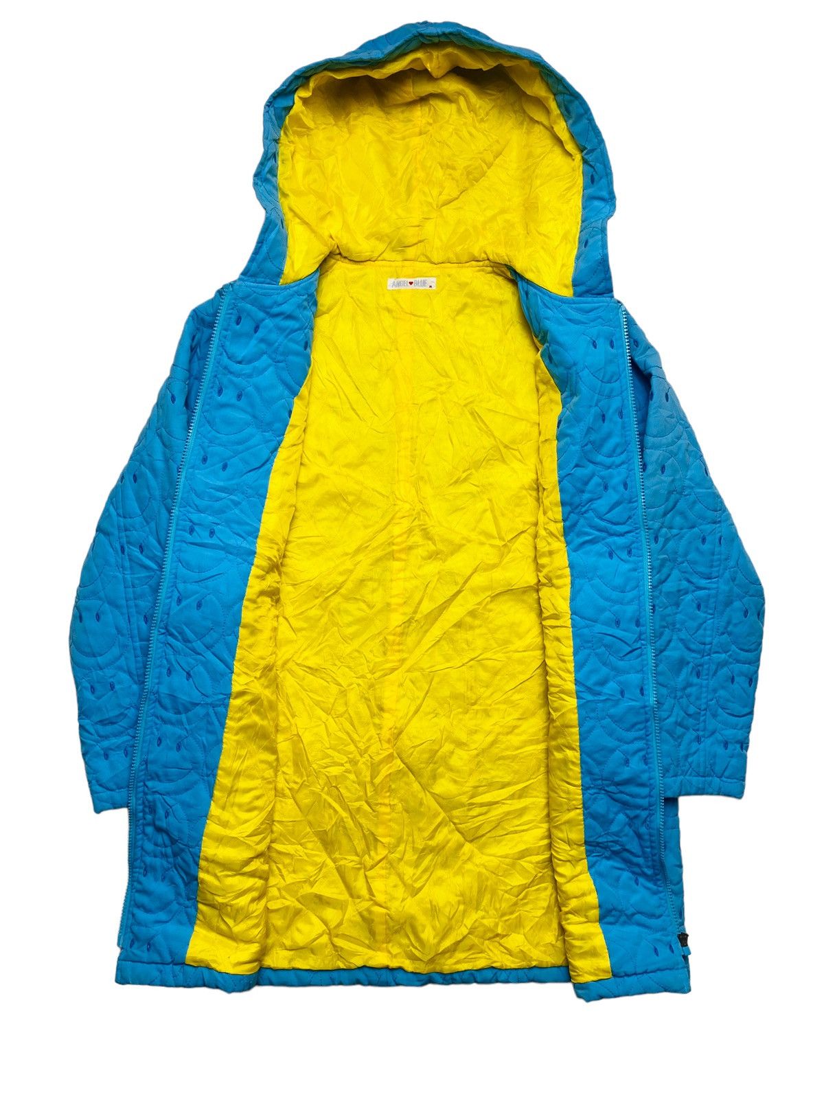 Hysteric Glamour 1990s Angel Blue - Stitched Smile Long Jacket Size US M / EU 48-50 / 2 - 11 Thumbnail