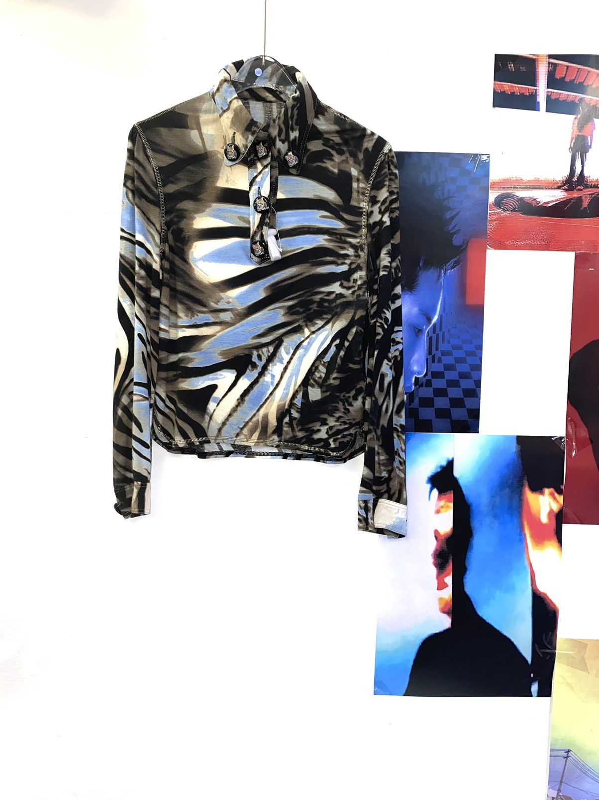 トップス archive vintage tops leopard y2k archive vintage tops leopard y2k