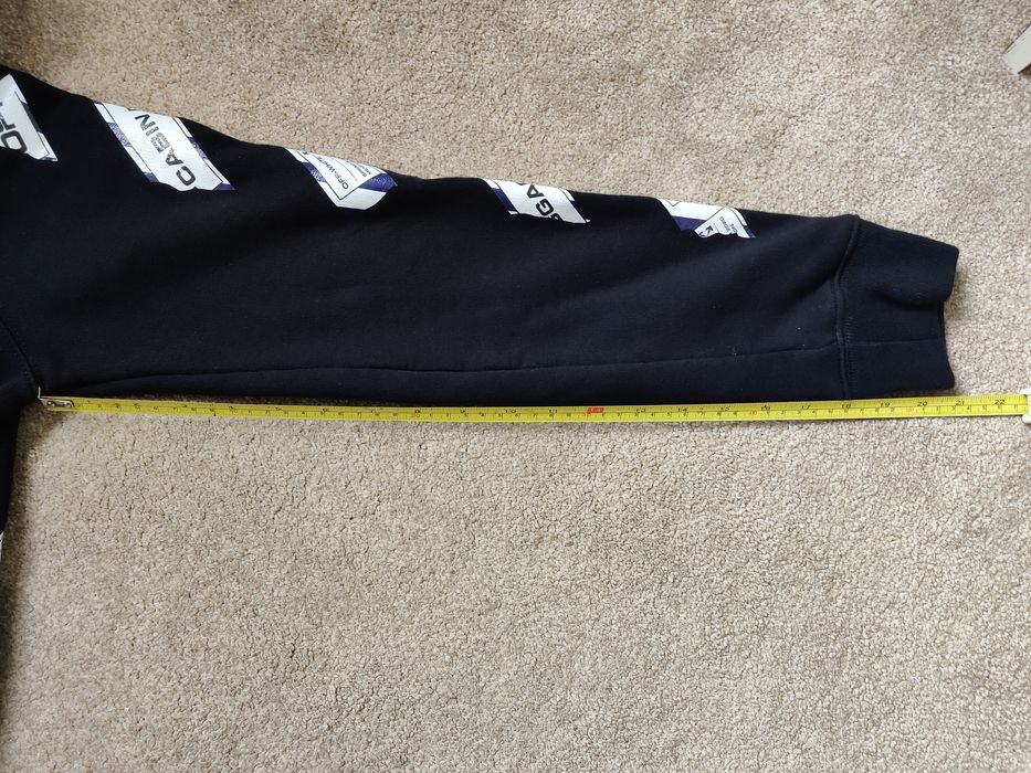 OffWhite OffWhite Cabin Baggage Zip Hoodie Grailed