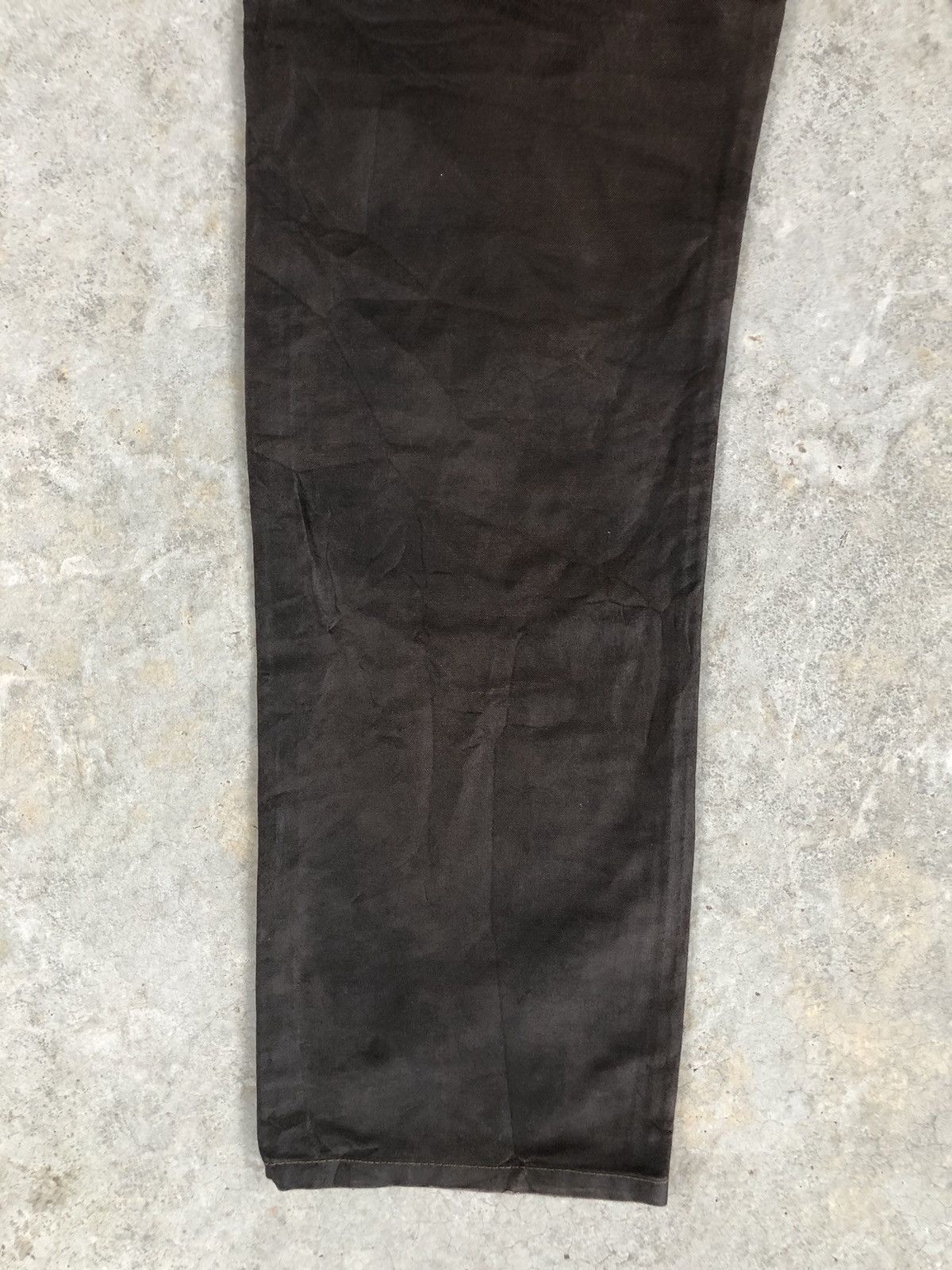 If Six Was Nine Vintage Levi’s Waxed Coated Jeans Distressed Jeans Size US 30 / EU 46 - 11 Thumbnail