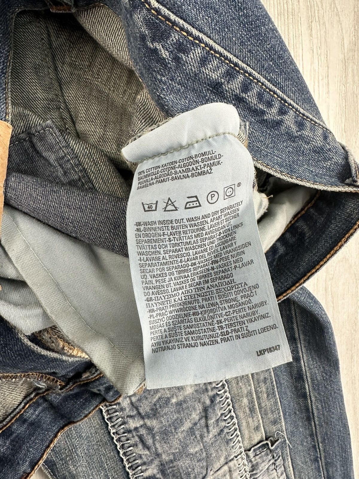 Levi's Vintage Clothing Levis 501 Patch Work Denim Jeans Size 32 Americana Size US 32 / EU 48 - 11 Thumbnail