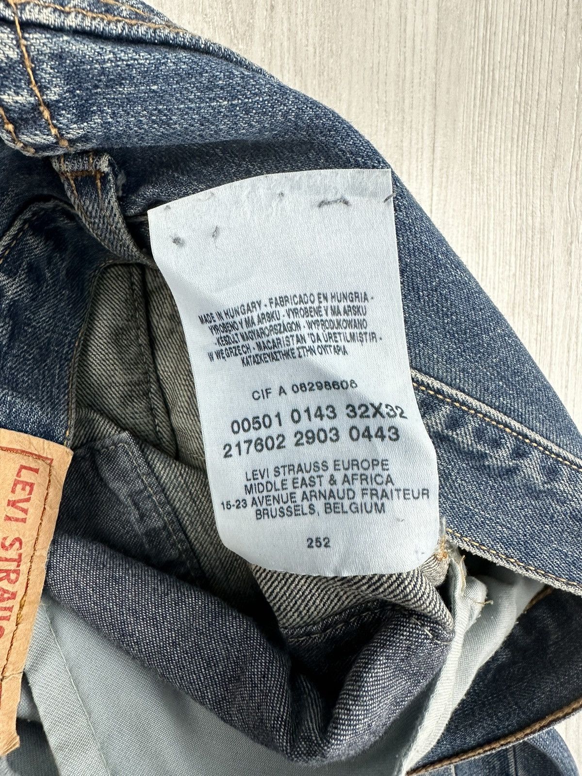 Levi's Vintage Clothing Levis 501 Patch Work Denim Jeans Size 32 Americana Size US 32 / EU 48 - 12 Thumbnail