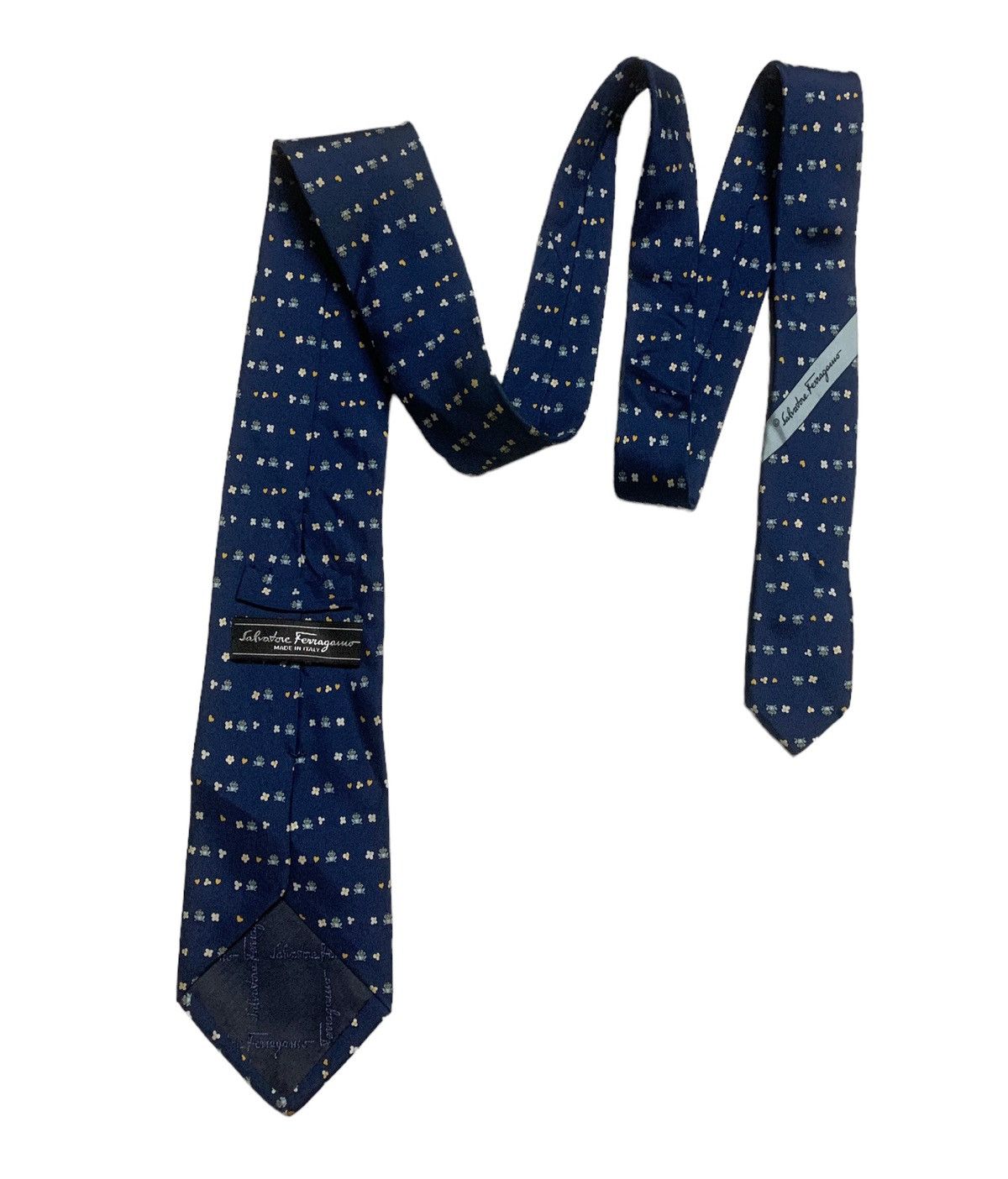 salvatore ferragamo silk tie