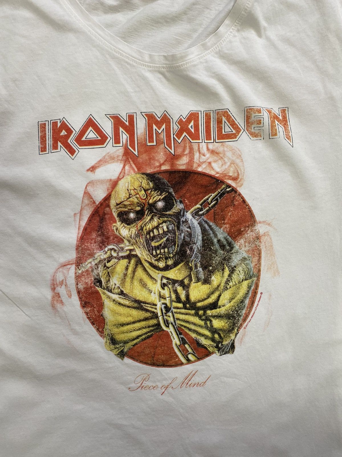 Band Tees × Iron Maiden Rare vintage Iron Maiden piece if Mind 2017 T-shirt Size US M / EU 48-50 / 2 - 4 Thumbnail