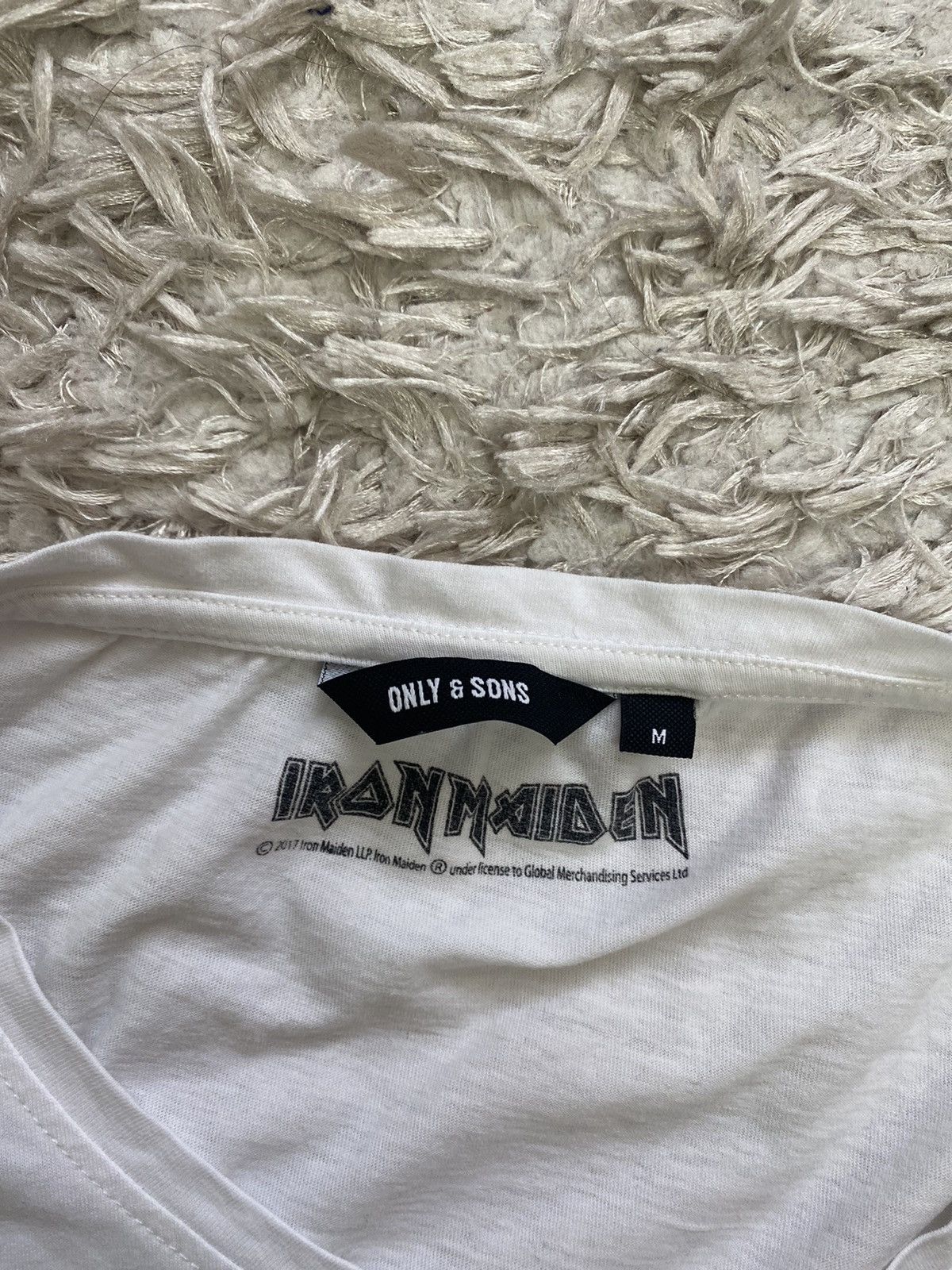Band Tees × Iron Maiden Rare vintage Iron Maiden piece if Mind 2017 T-shirt Size US M / EU 48-50 / 2 - 6 Thumbnail