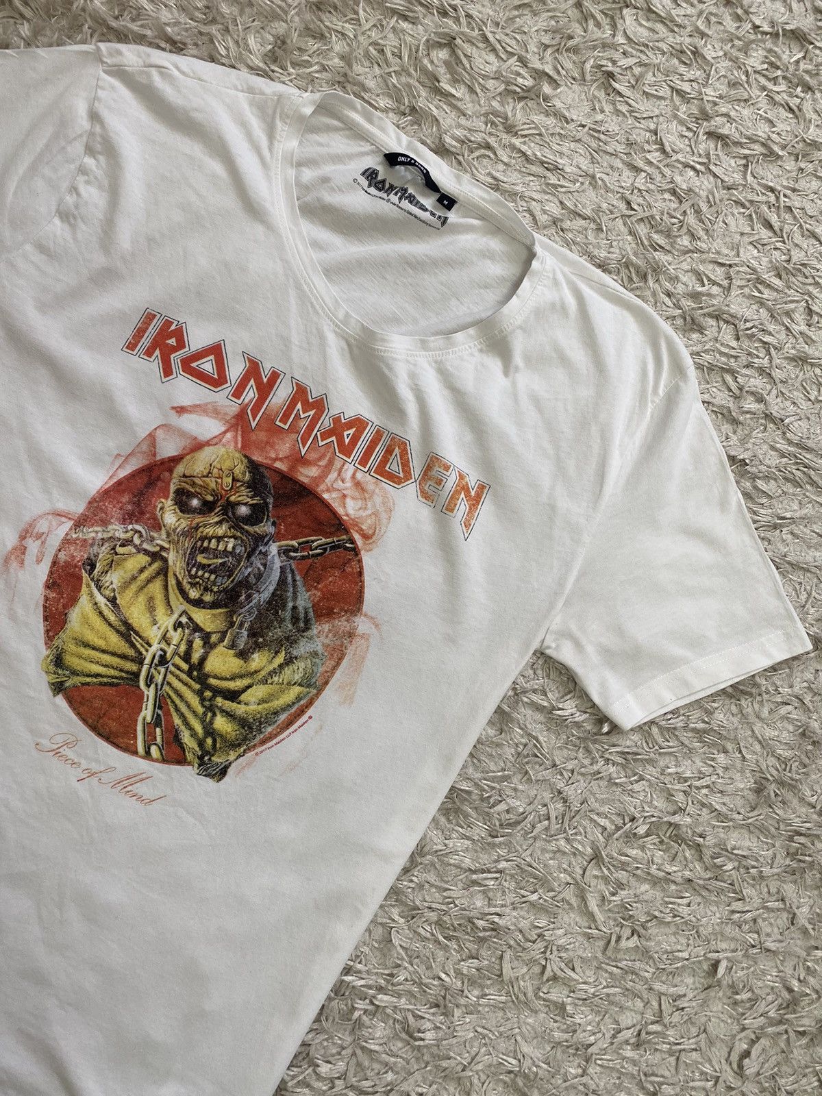 Band Tees × Iron Maiden Rare vintage Iron Maiden piece if Mind 2017 T-shirt Size US M / EU 48-50 / 2 - 3 Thumbnail