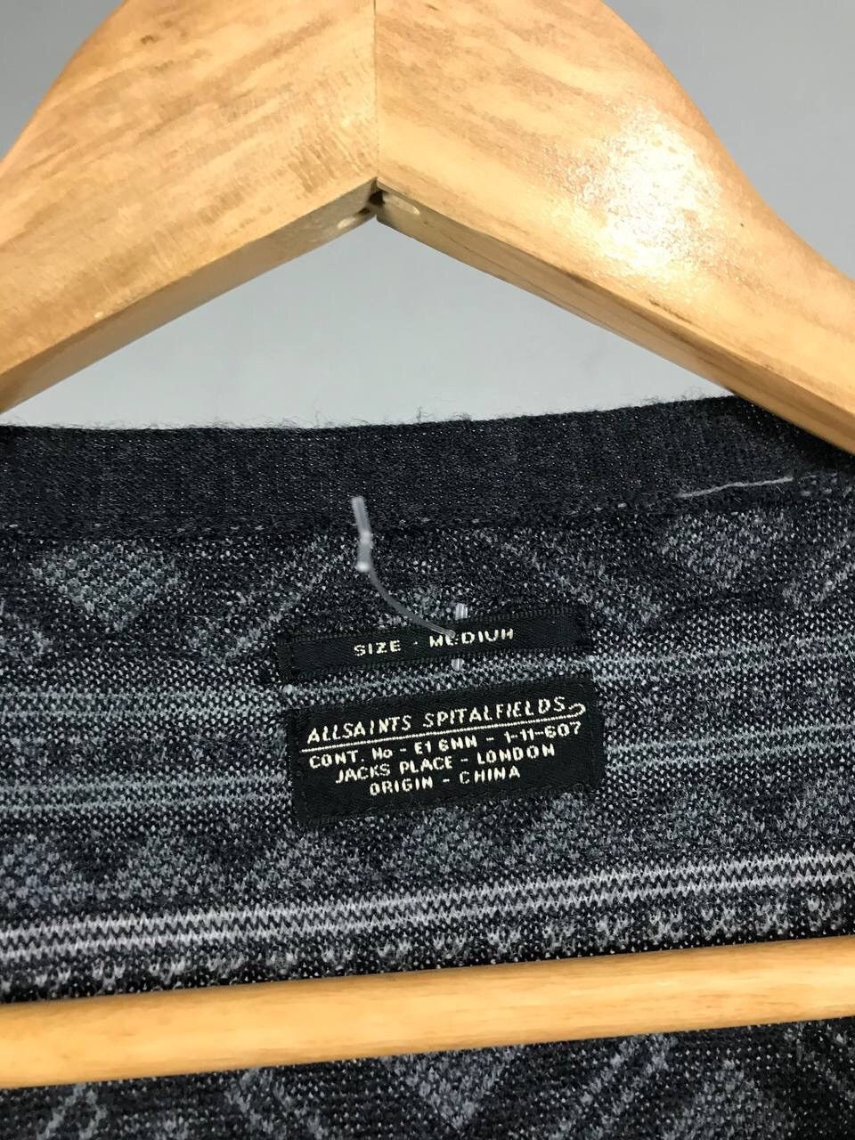 Allsaints Allsaints luxury street fashion cardigan Size US M / EU 48-50 / 2 - 5 Thumbnail