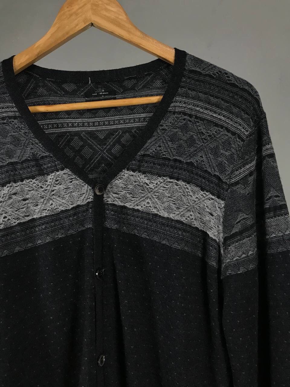 Allsaints Allsaints luxury street fashion cardigan Size US M / EU 48-50 / 2 - 2 Thumbnail