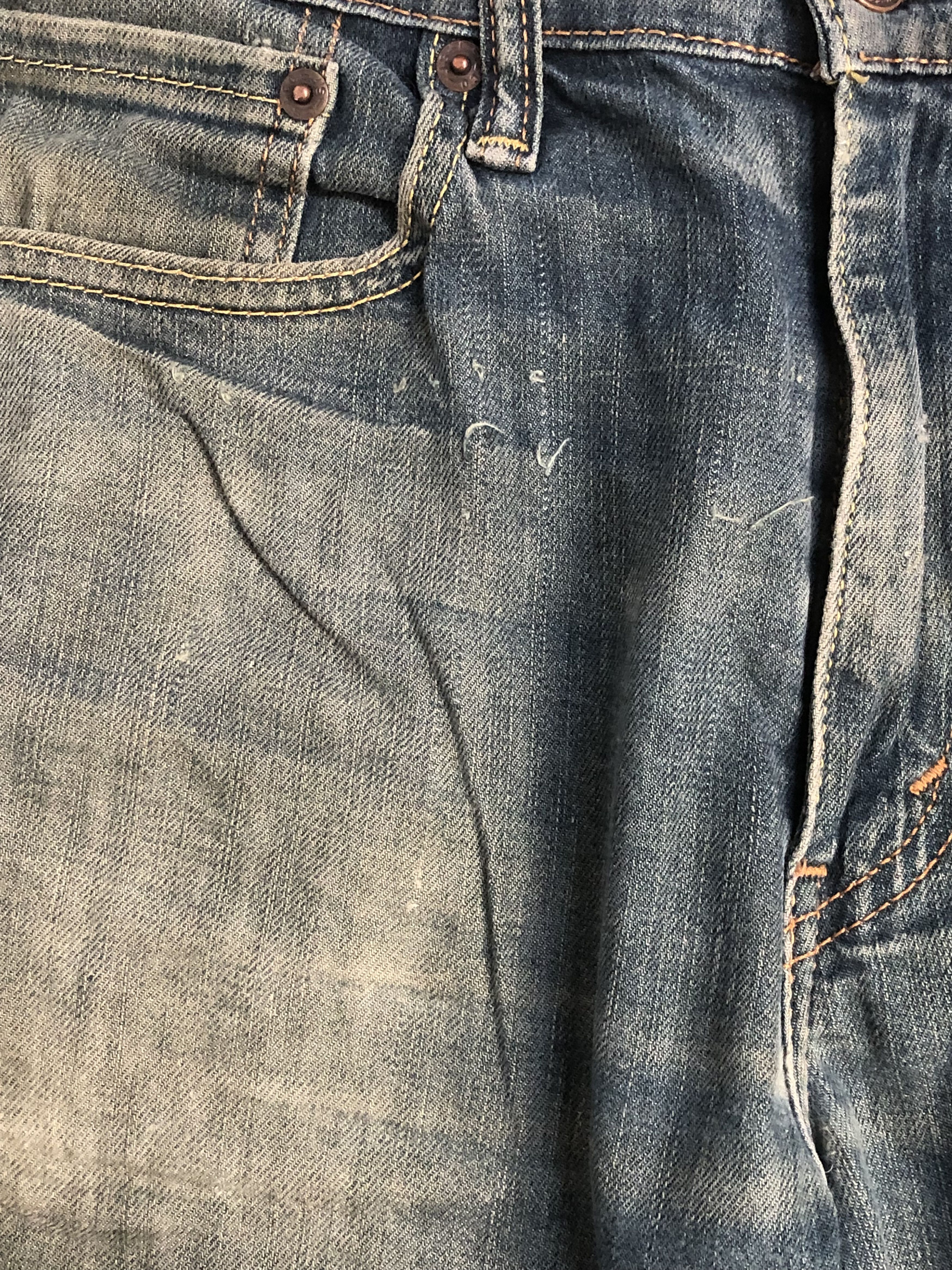 Levi's × Vintage Vintage Levis 511 Distressed Denim Jeans L635 Size US 34 / EU 50 - 10 Thumbnail