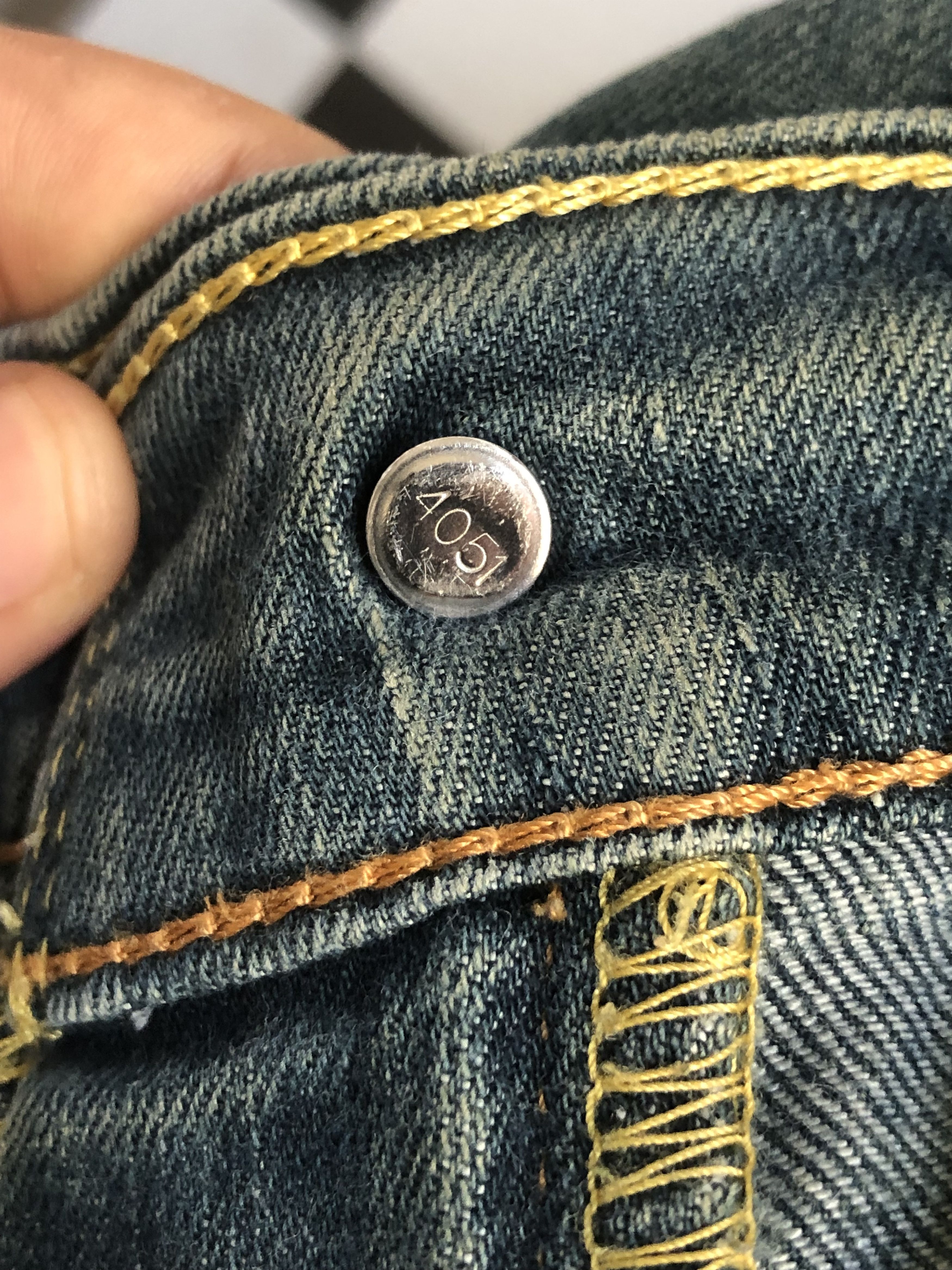 Levi's × Vintage Vintage Levis 511 Distressed Denim Jeans L635 Size US 34 / EU 50 - 6 Thumbnail