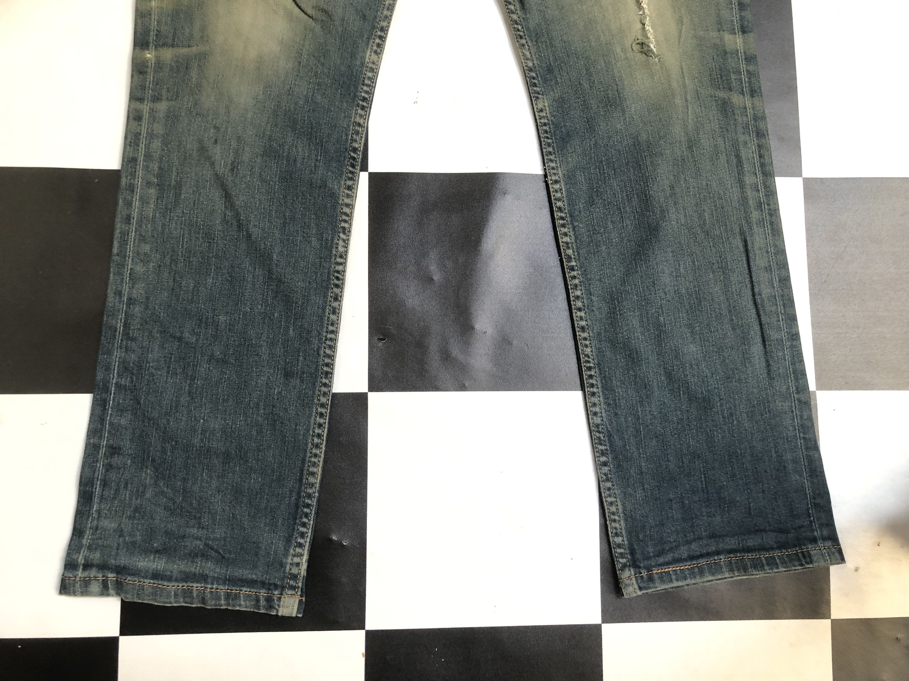 Levi's × Vintage Vintage Levis 511 Distressed Denim Jeans L635 Size US 34 / EU 50 - 4 Thumbnail