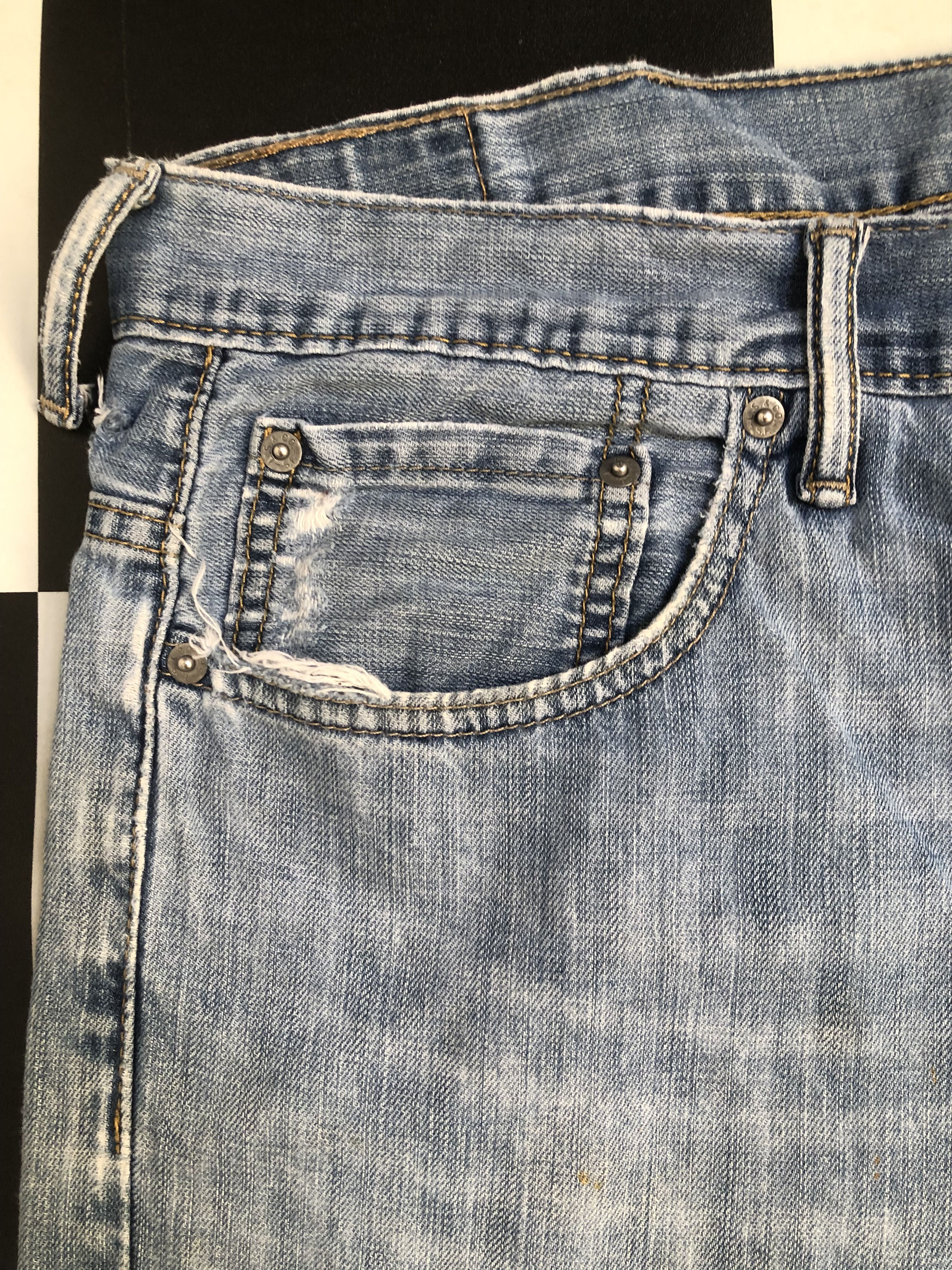 Levi's × Vintage Vintage Levis 569 Faded Denim Jeans L637 Size US 44 / EU 60 - 6 Thumbnail