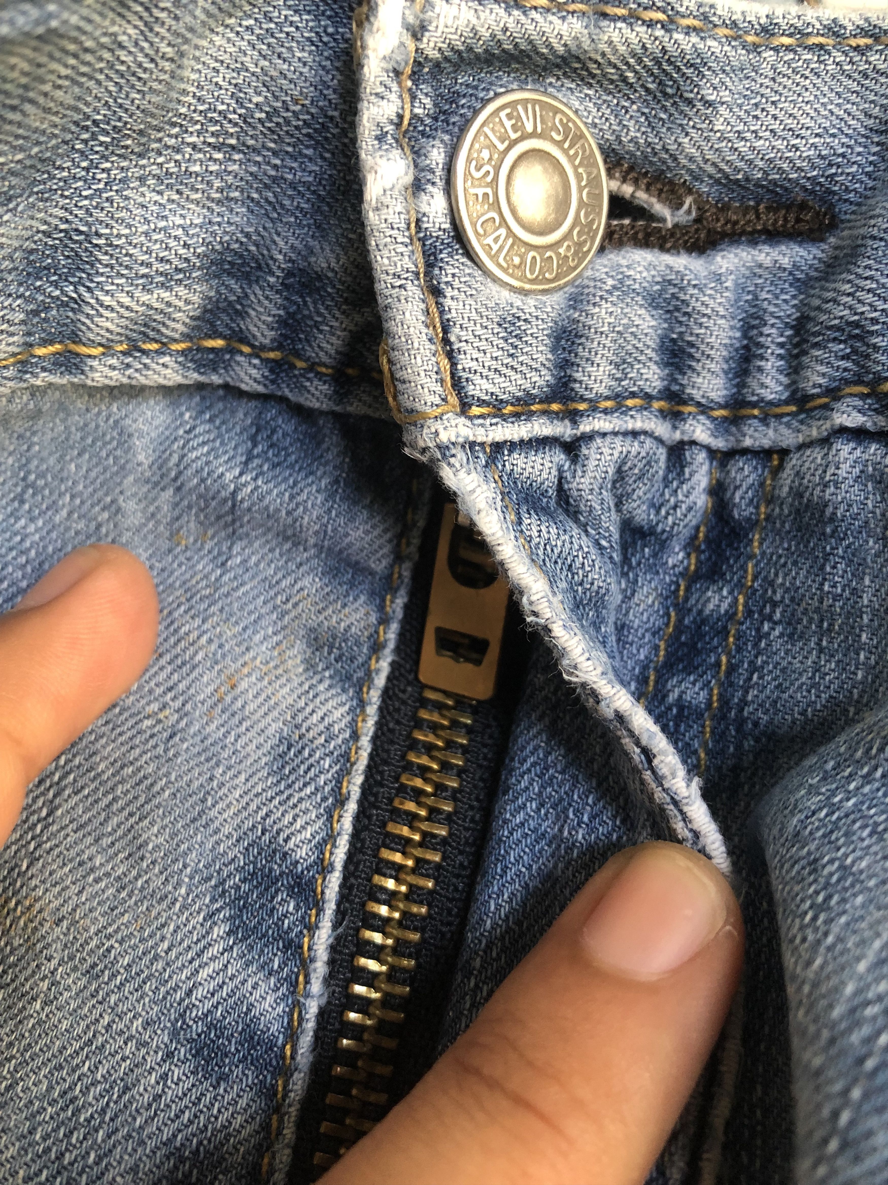 Levi's × Vintage Vintage Levis 569 Faded Denim Jeans L637 Size US 44 / EU 60 - 5 Thumbnail
