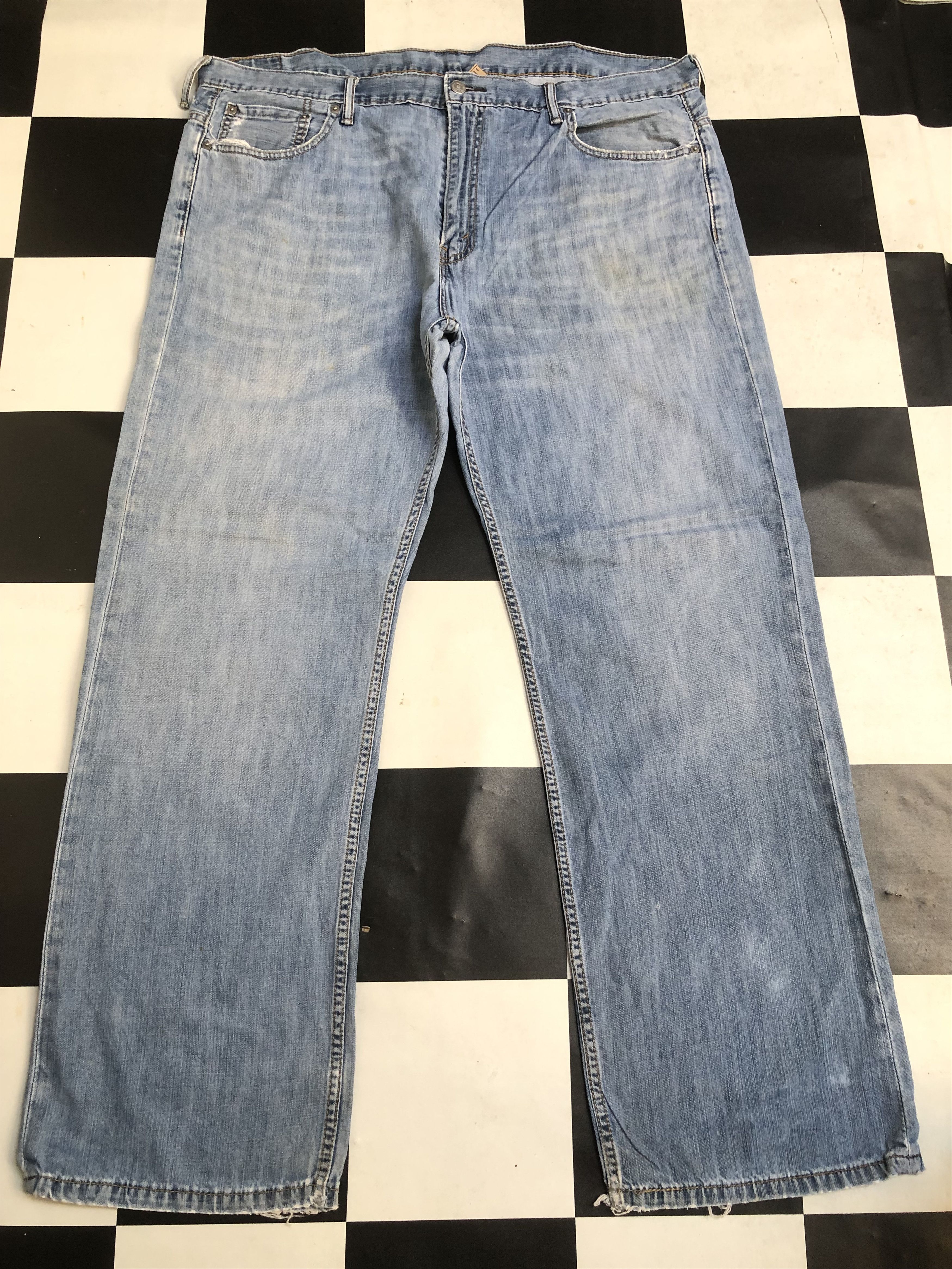 Levi's × Vintage Vintage Levis 569 Faded Denim Jeans L637 Size US 44 / EU 60 - 1 Thumbnail