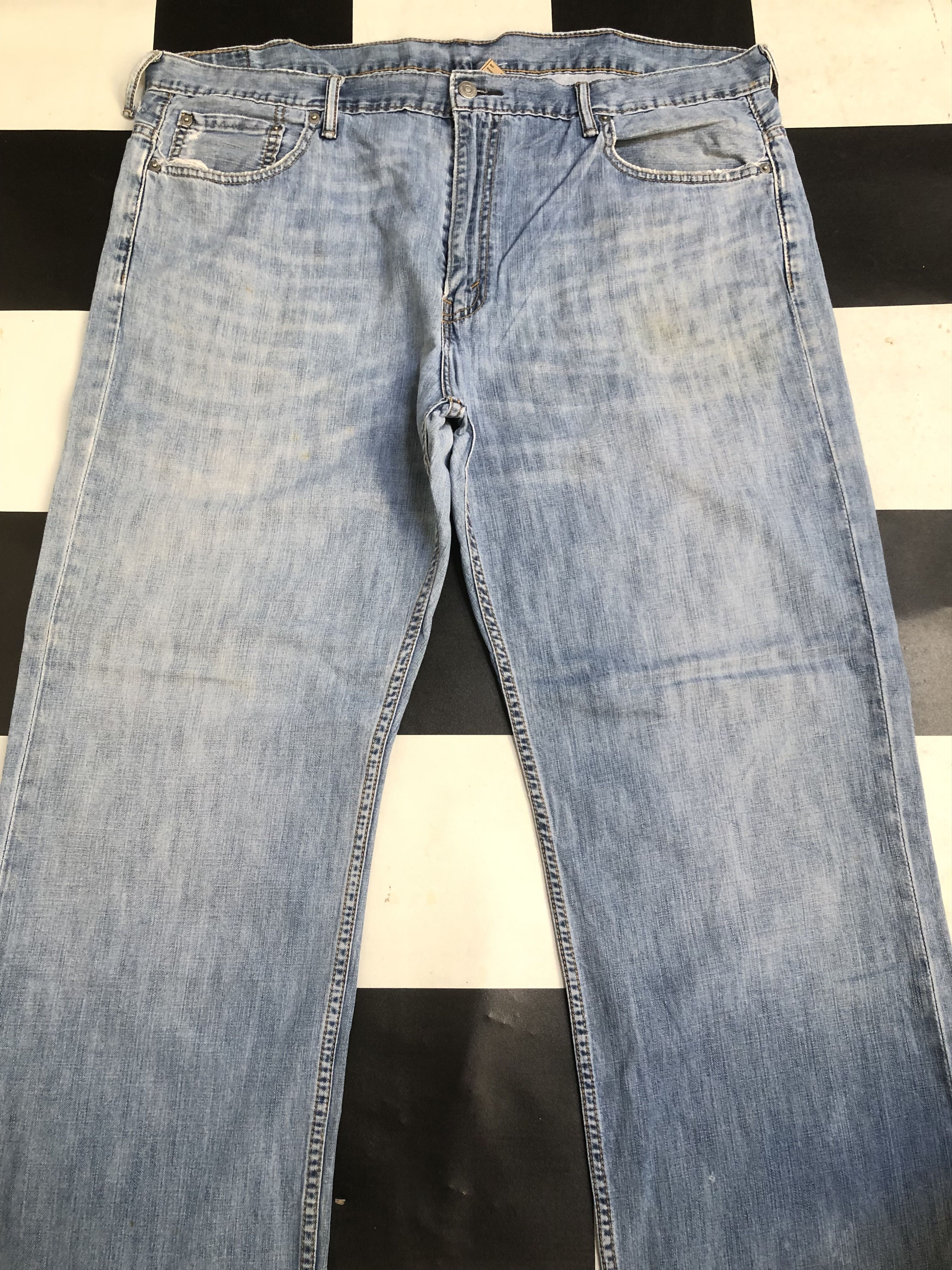 Levi's × Vintage Vintage Levis 569 Faded Denim Jeans L637 Size US 44 / EU 60 - 3 Thumbnail