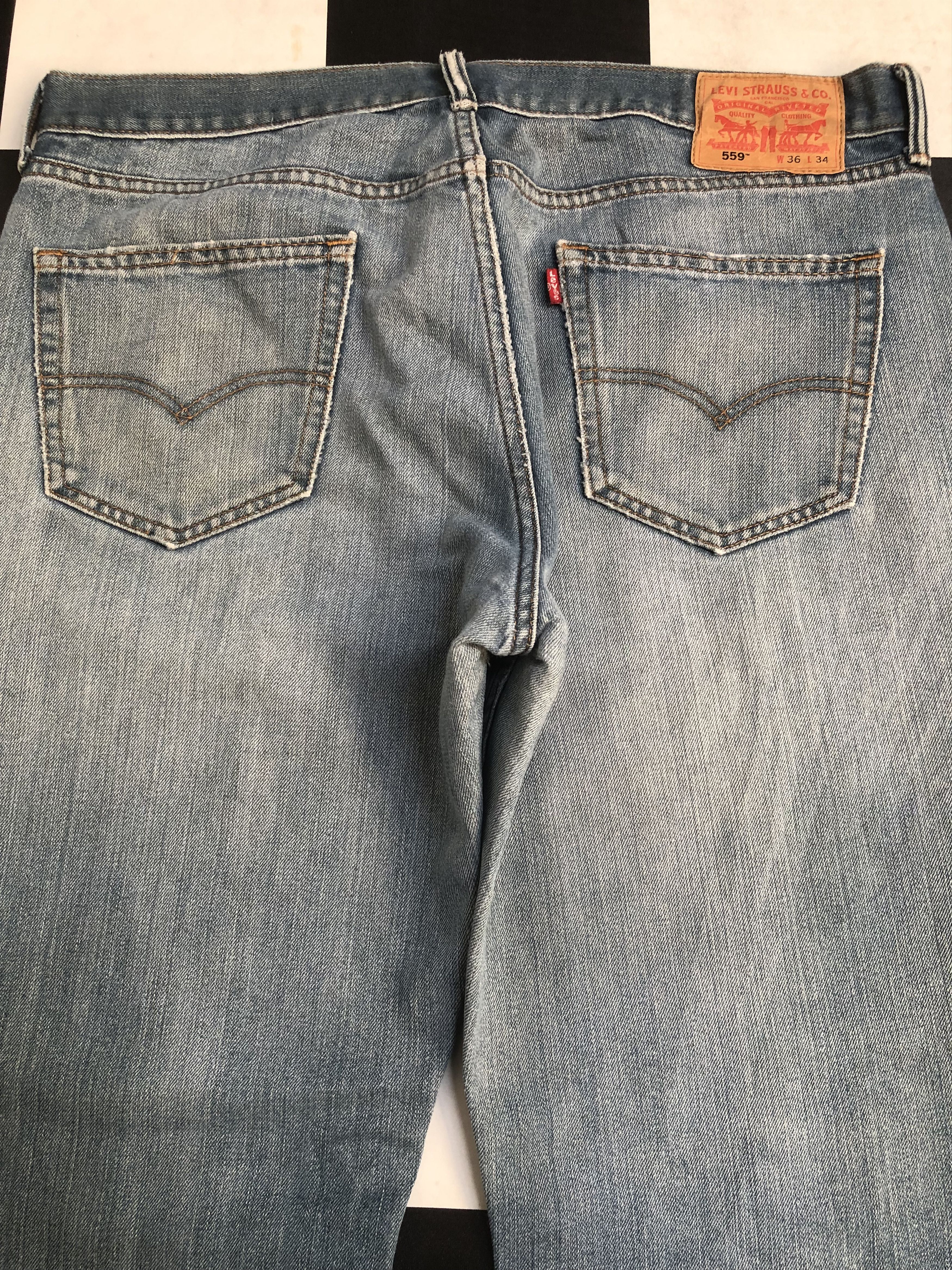 Levi's × Vintage Vintage Levi's 559 Denim Jeans L638 Size US 38 / EU 54 - 10 Thumbnail