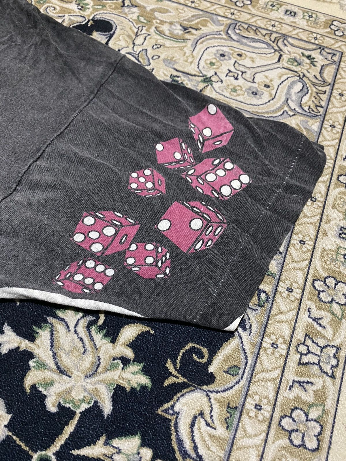 Grateful Dead × Vintage RARE! 92’ Grateful Dead Ovp Tshirt Dice Skull Playing Casino Size US L / EU 52-54 / 3 - 3 Thumbnail