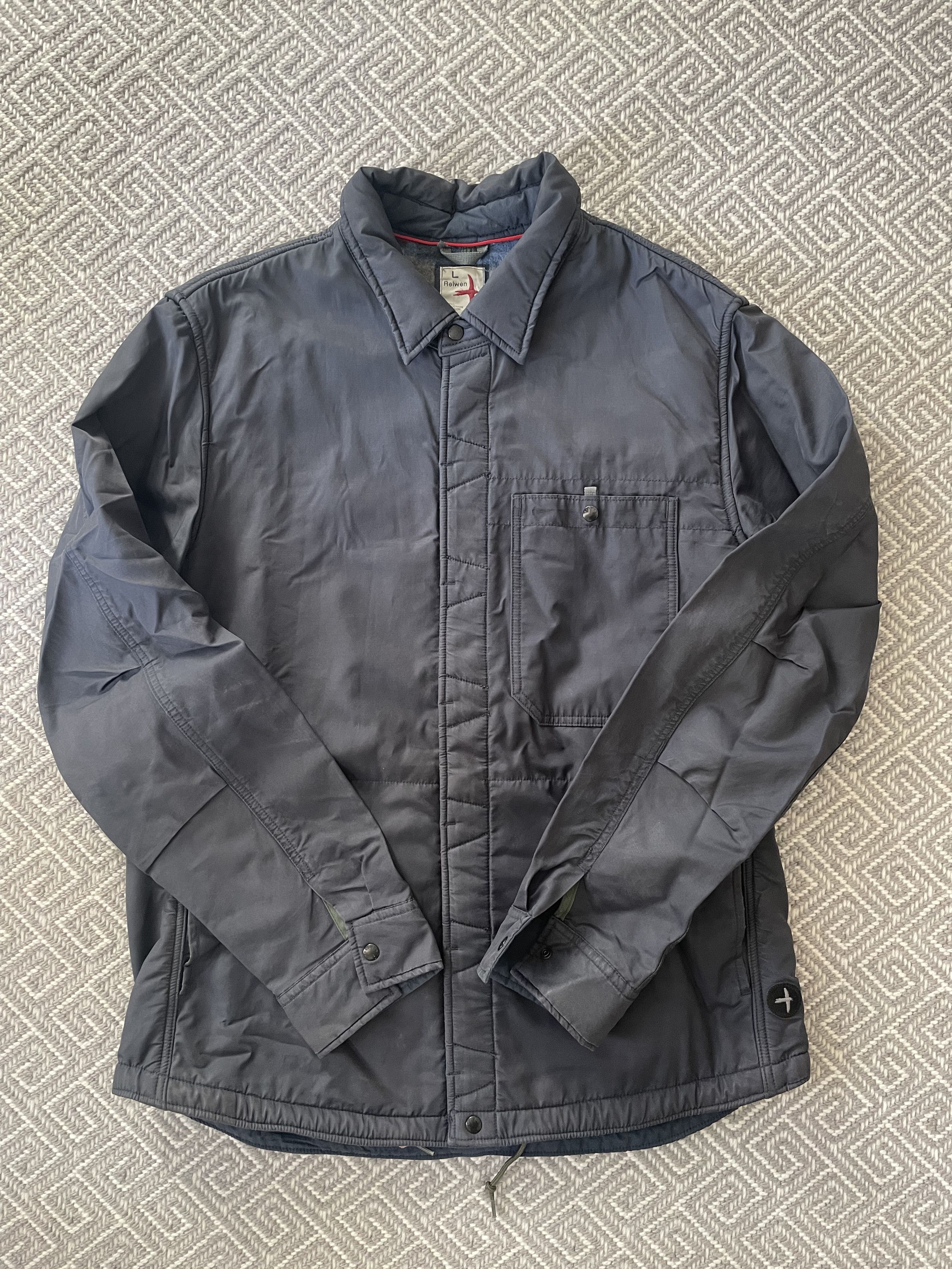 Relwen waxed cheap snap cpo jacket