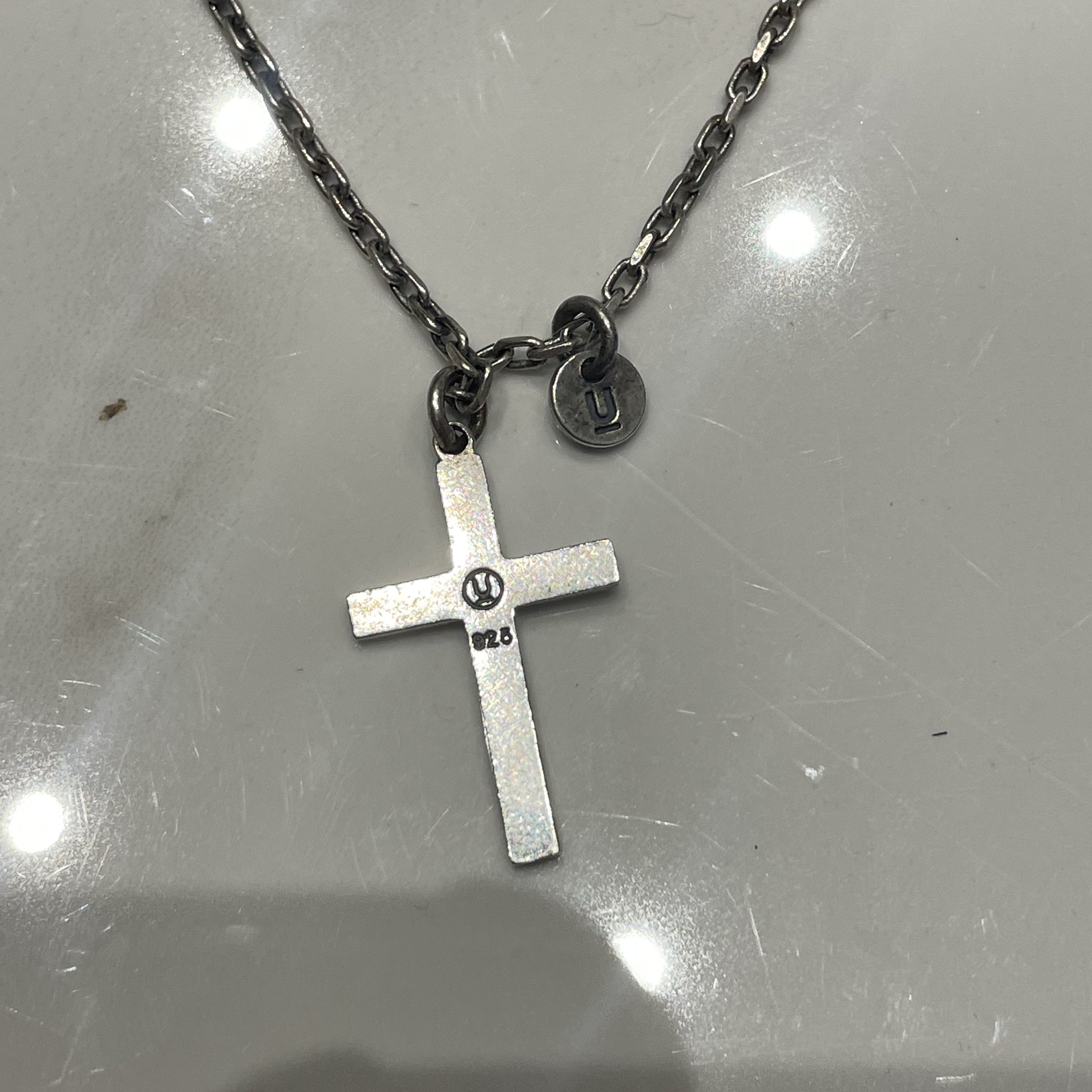 Undercover UNDERCOVER AW02 HEAVEN HELL CROSSS CHAIN | Grailed