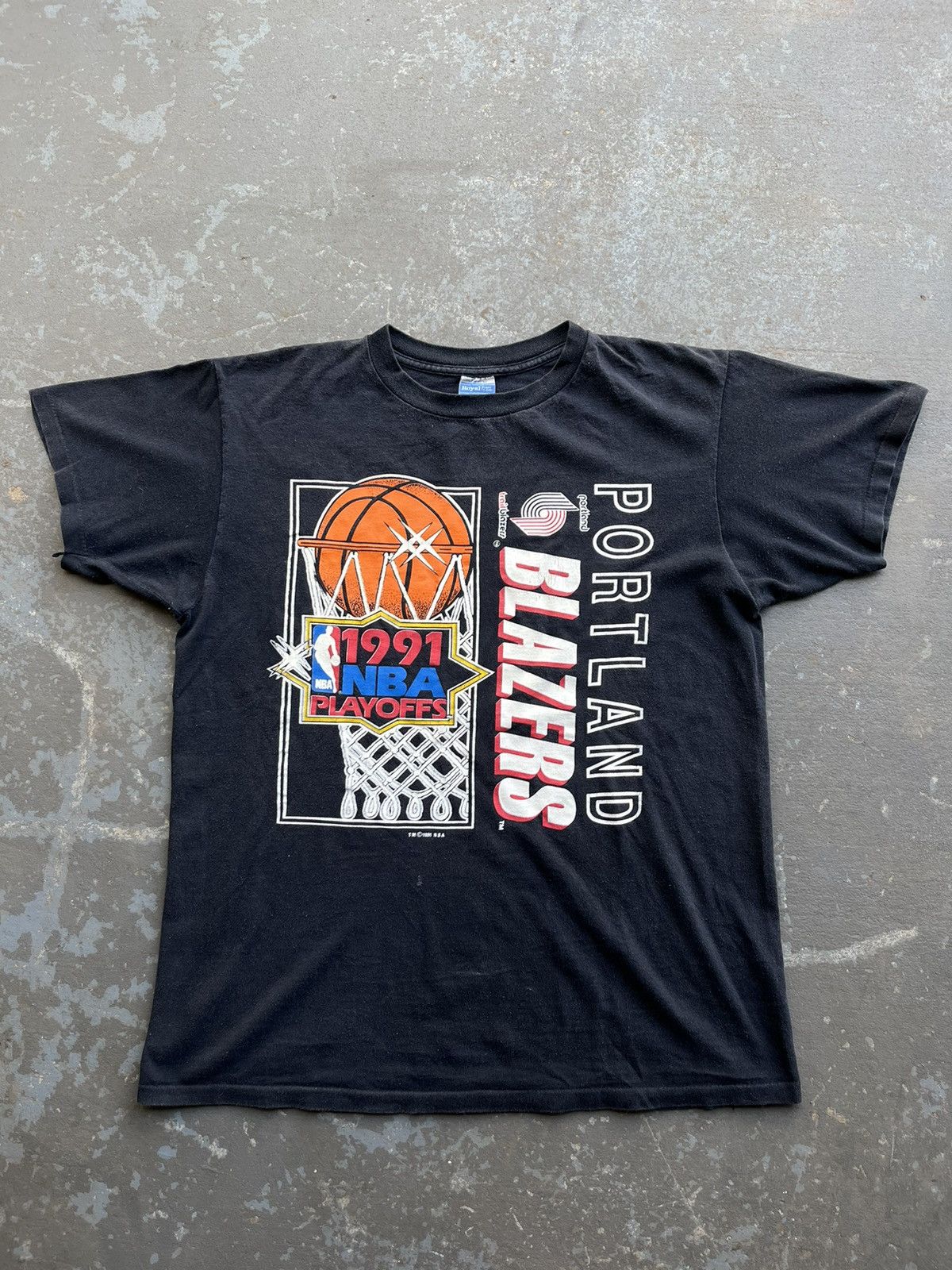 Vintage Portland Trail Blazers NBA Tee - XL