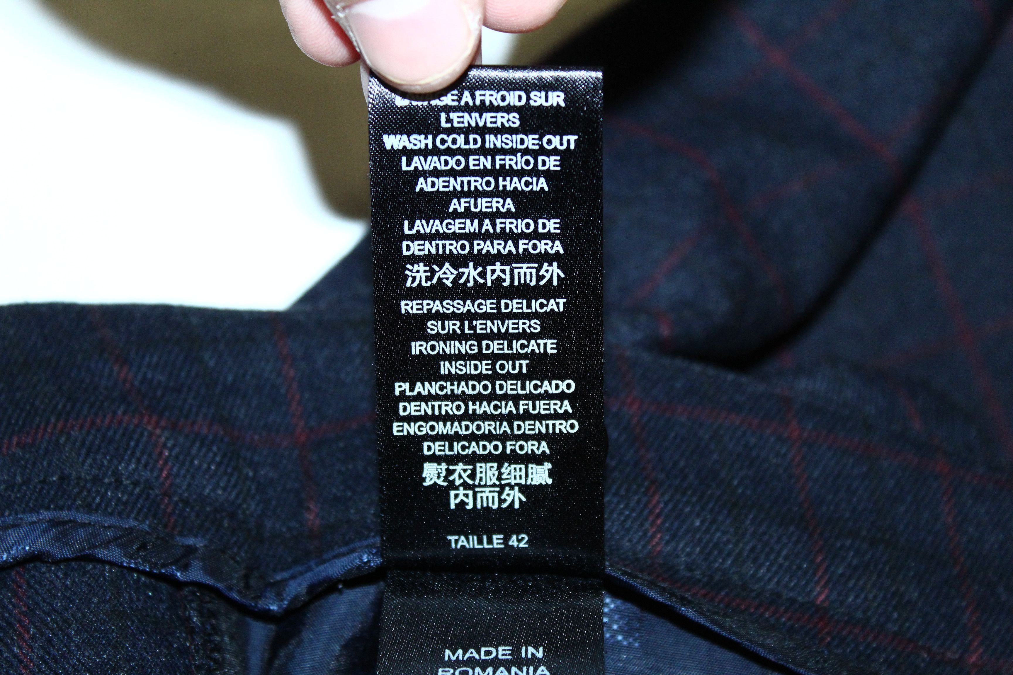 Cop Copine COP.COPINE Cropp Dress Pants Pinstripe Flat Front Wide Leg Size 30" / US 8 / IT 44 - 8 Thumbnail