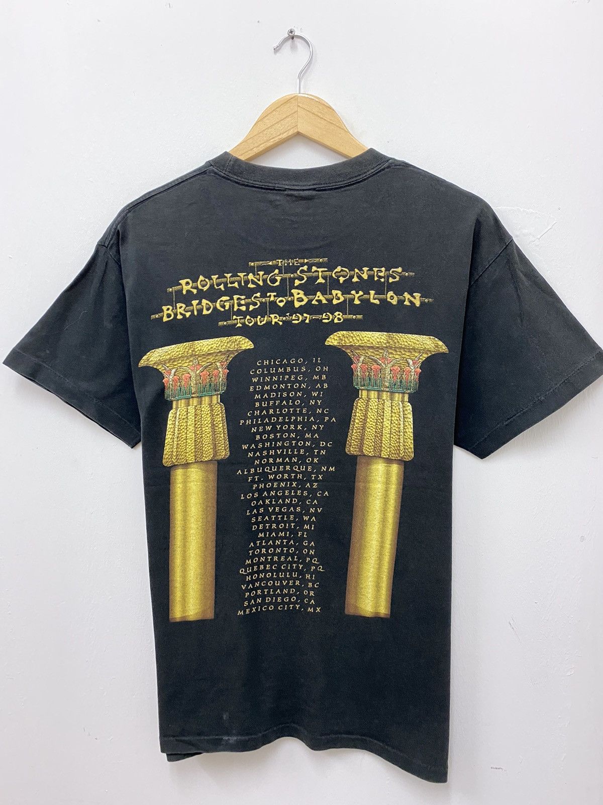 Band Tees Vintage 1997 Rolling Stones Tshirt Promotour Size US L / EU 52-54 / 3 - 7 Thumbnail