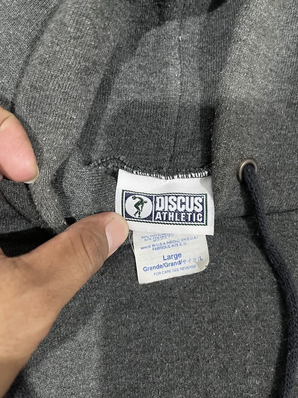 Russell Athletic Vintage Discus Athletic 1990’s Sweatshirt Hoodie Size US L / EU 52-54 / 3 - 11 Thumbnail