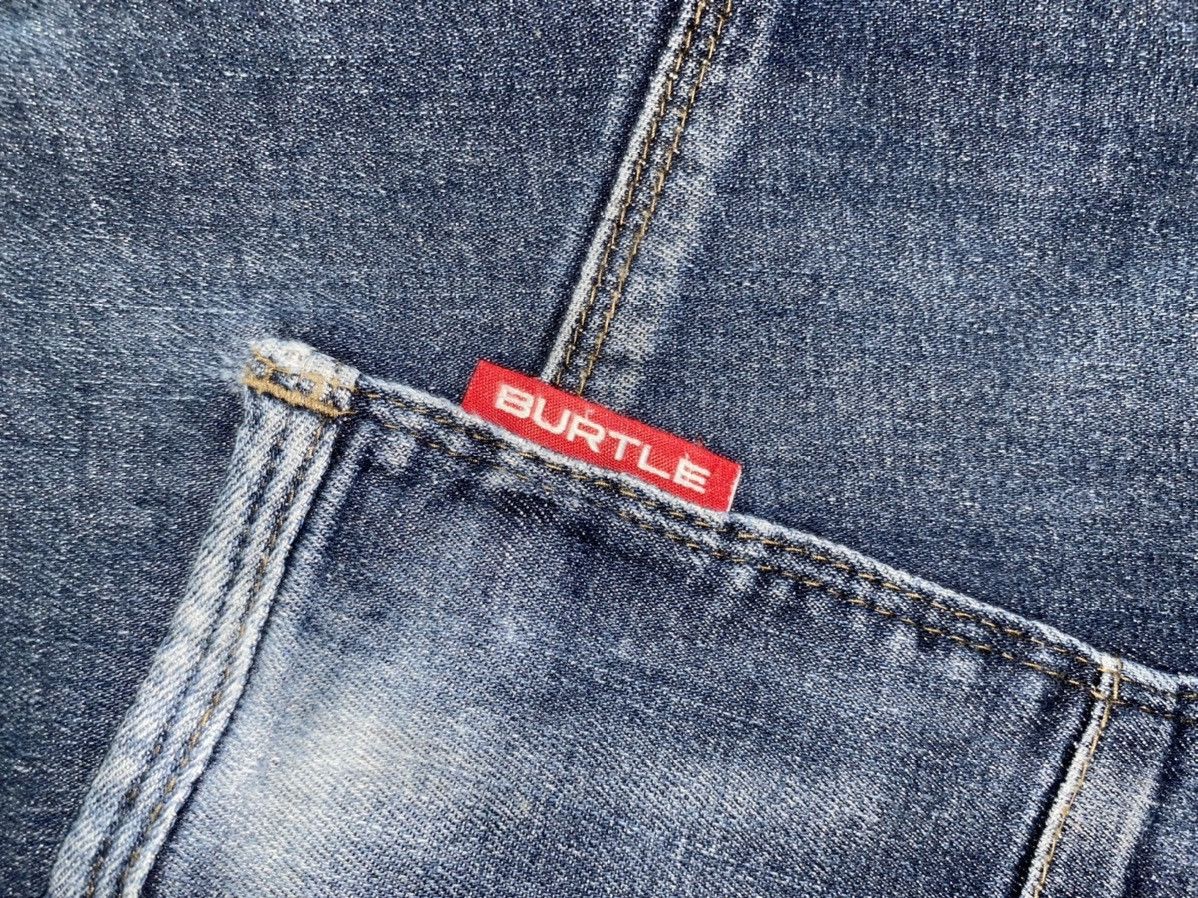Japanese Brand Burtle 7 Multipocket Tactical Bike Rider Cargo Jeans Size US 32 / EU 48 - 5 Thumbnail