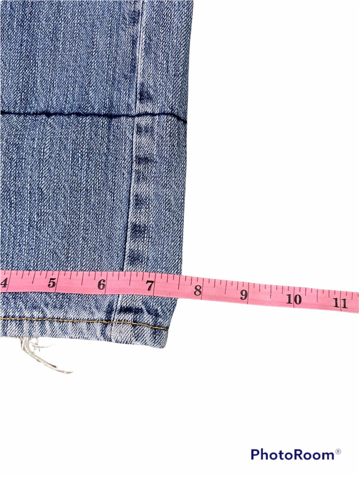 Designer Double Focus Japanese Brand Double Waist Jeans Size US 28 / EU 44 - 15 Thumbnail