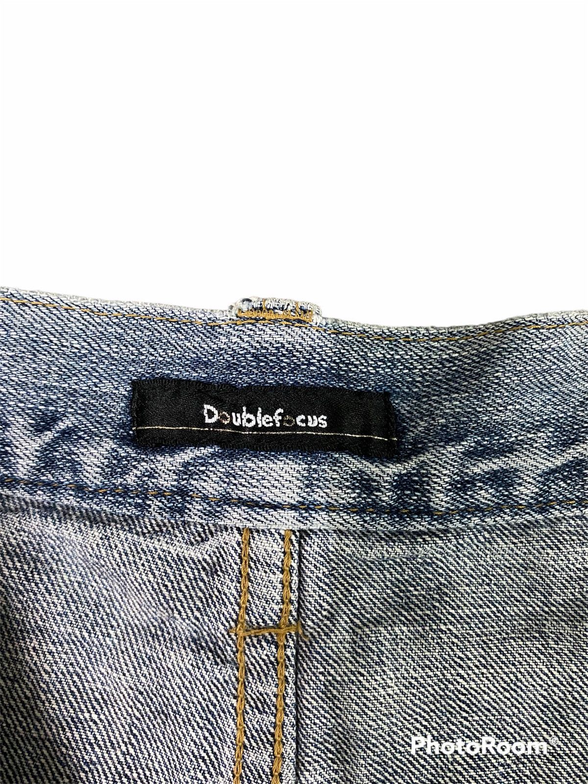 Designer Double Focus Japanese Brand Double Waist Jeans Size US 28 / EU 44 - 6 Thumbnail