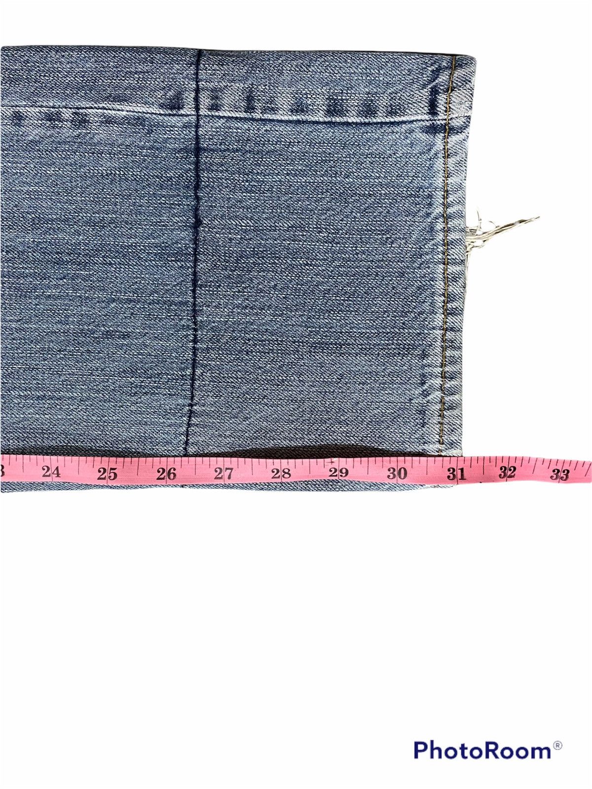 Designer Double Focus Japanese Brand Double Waist Jeans Size US 28 / EU 44 - 16 Thumbnail