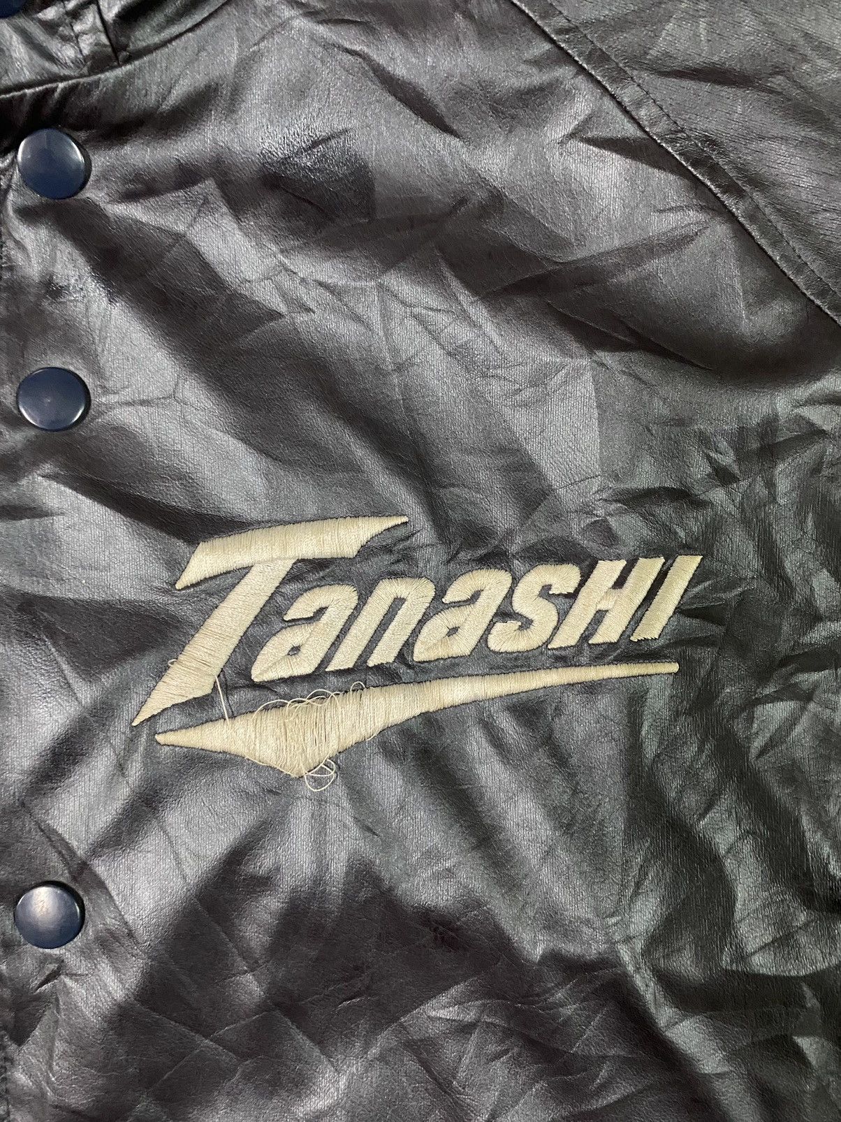 Japanese Brand Vintage Mizuno Black Tanashi Bomber Jacket Size US L / EU 52-54 / 3 - 3 Thumbnail