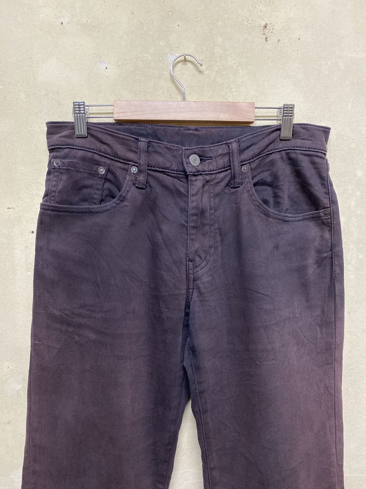 Levi's Levis 502 Carpenter Pants 32x28 Red White Tab Straight Fit Size US 32 / EU 48 - 2 Thumbnail