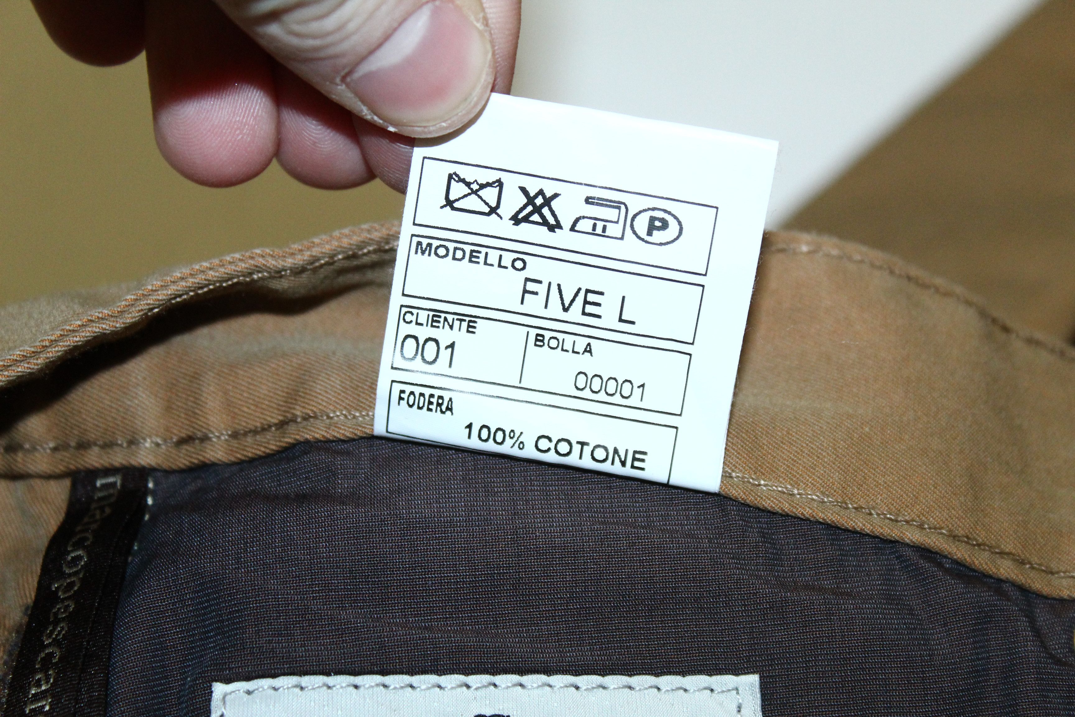 Marco Pescarolo Marco Pescarolo NWT Casual Chino Pants / 5 Pocket Jean Cut Size US 34 / EU 50 - 9 Thumbnail