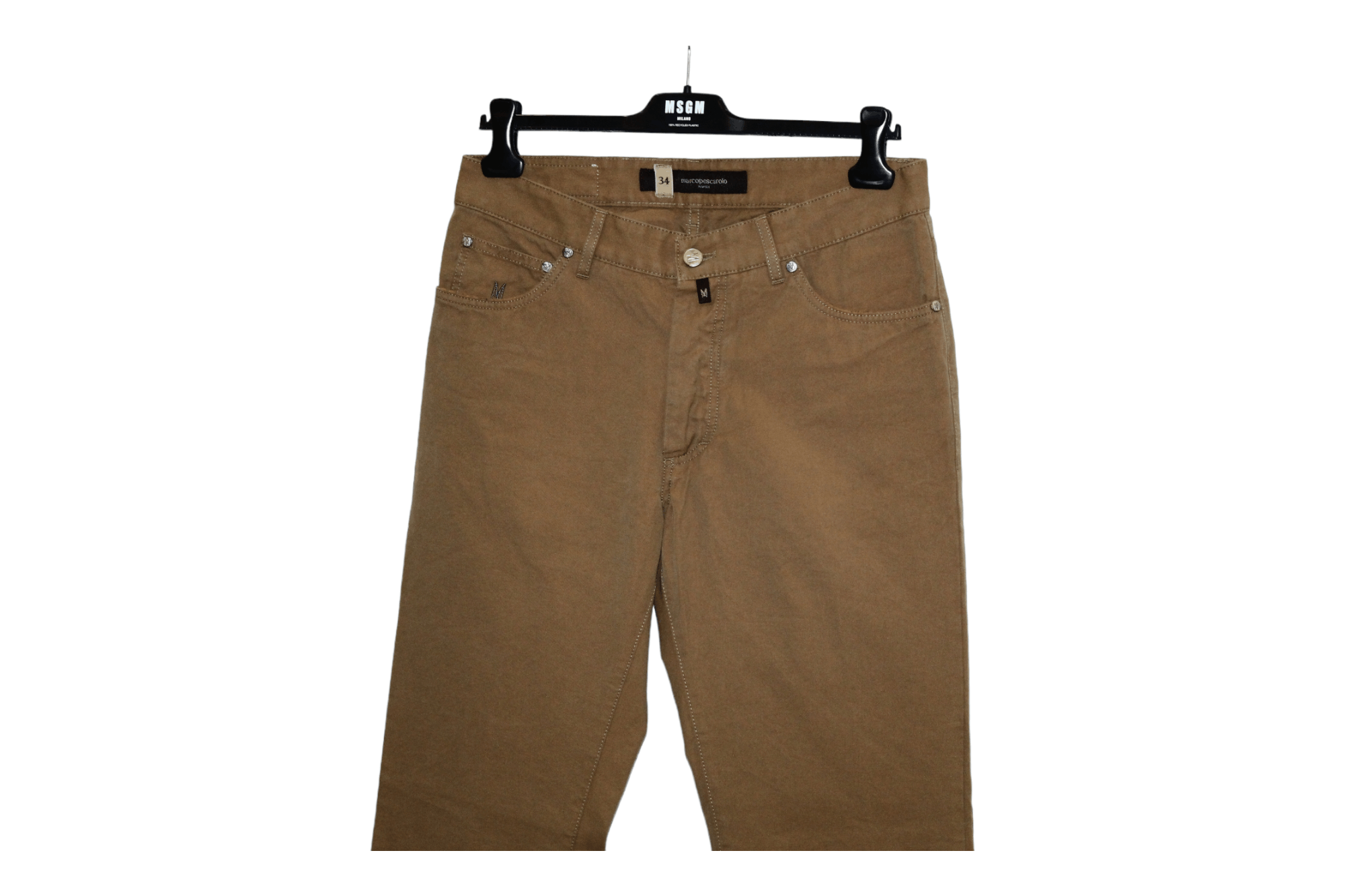 Marco Pescarolo Marco Pescarolo NWT Casual Chino Pants / 5 Pocket Jean Cut Size US 34 / EU 50 - 4 Thumbnail