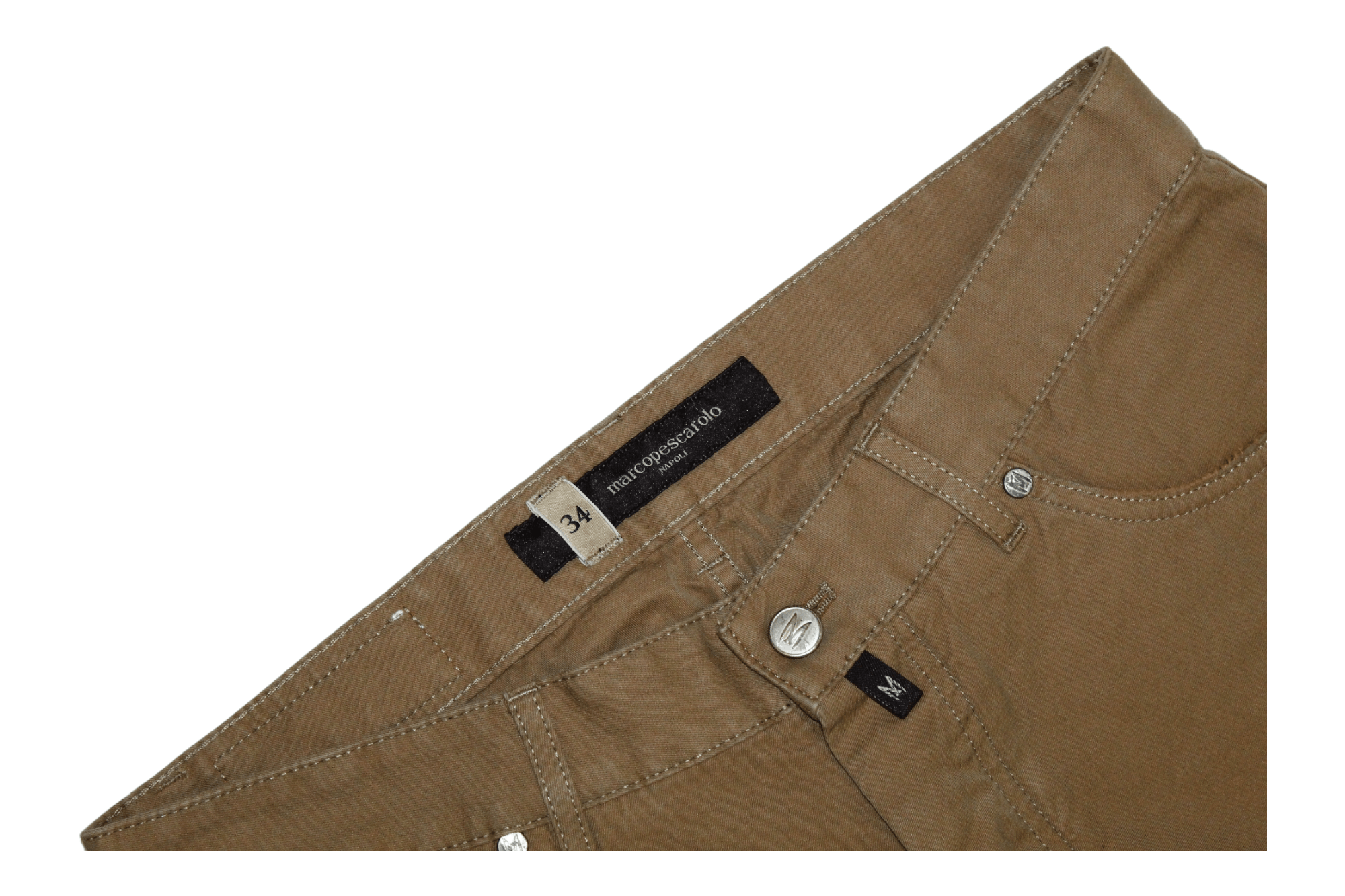 Marco Pescarolo Marco Pescarolo NWT Casual Chino Pants / 5 Pocket Jean Cut Size US 34 / EU 50 - 3 Thumbnail