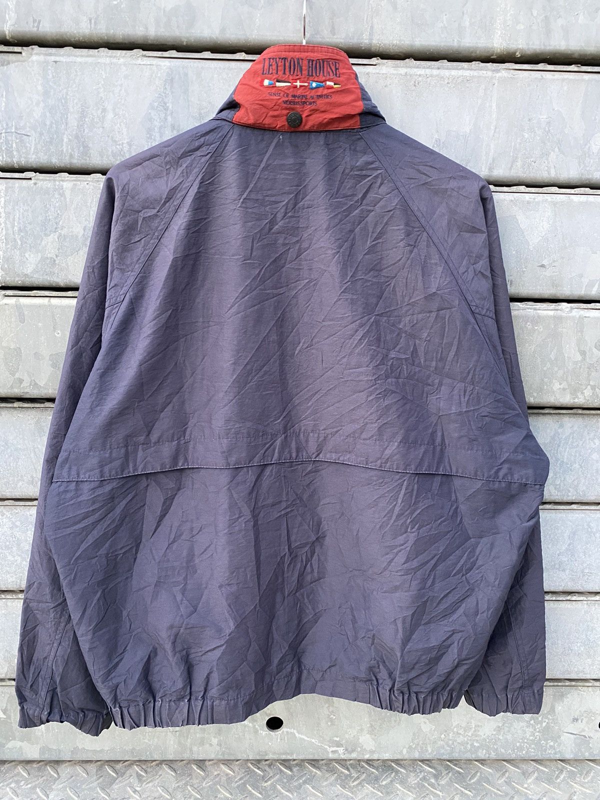 Japanese Brand Vintage Leyton House F1 Racing Team Crew Light Jacket Size US XXL / EU 58 / 5 - 7 Thumbnail